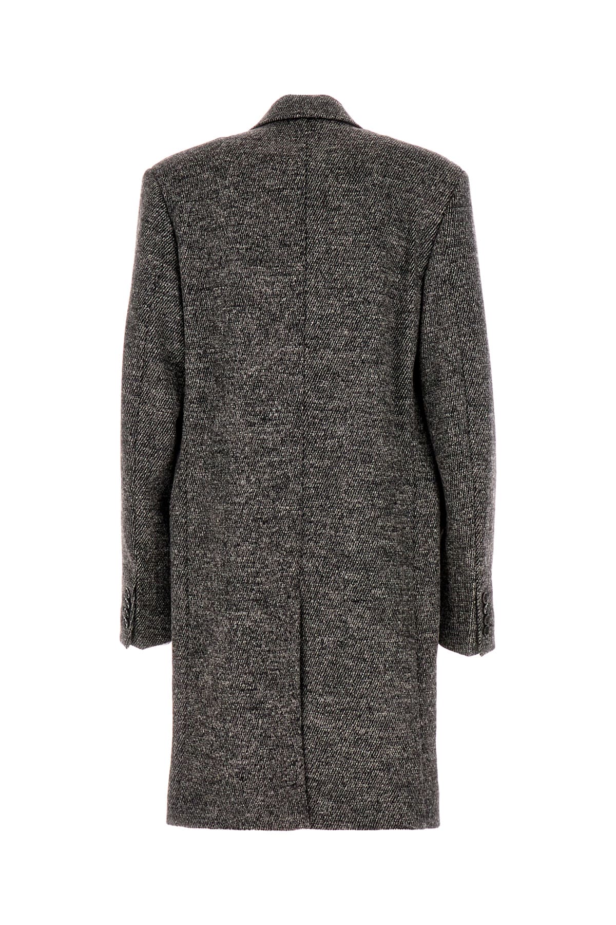 Shop Dolce & Gabbana Multicolor Wool Coat In S9000