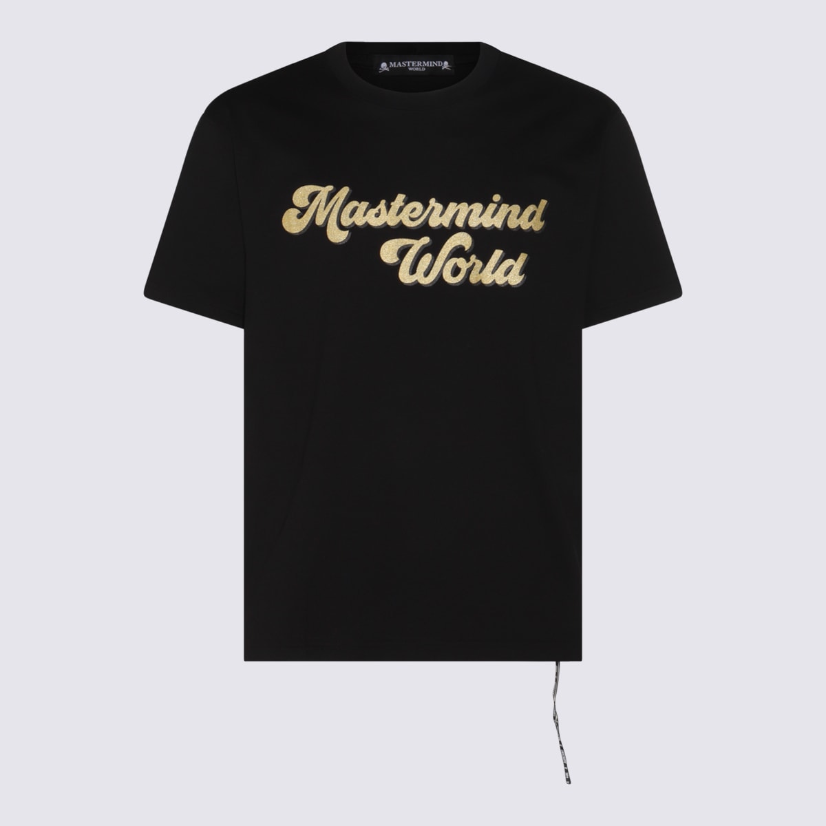 Shop Mastermind Japan Black Cotton T-shirt