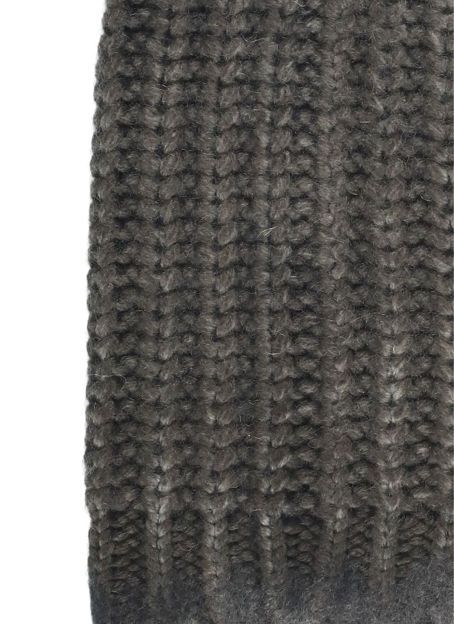 Shop Avant Toi Wool And Cashmere Beanie In Grey