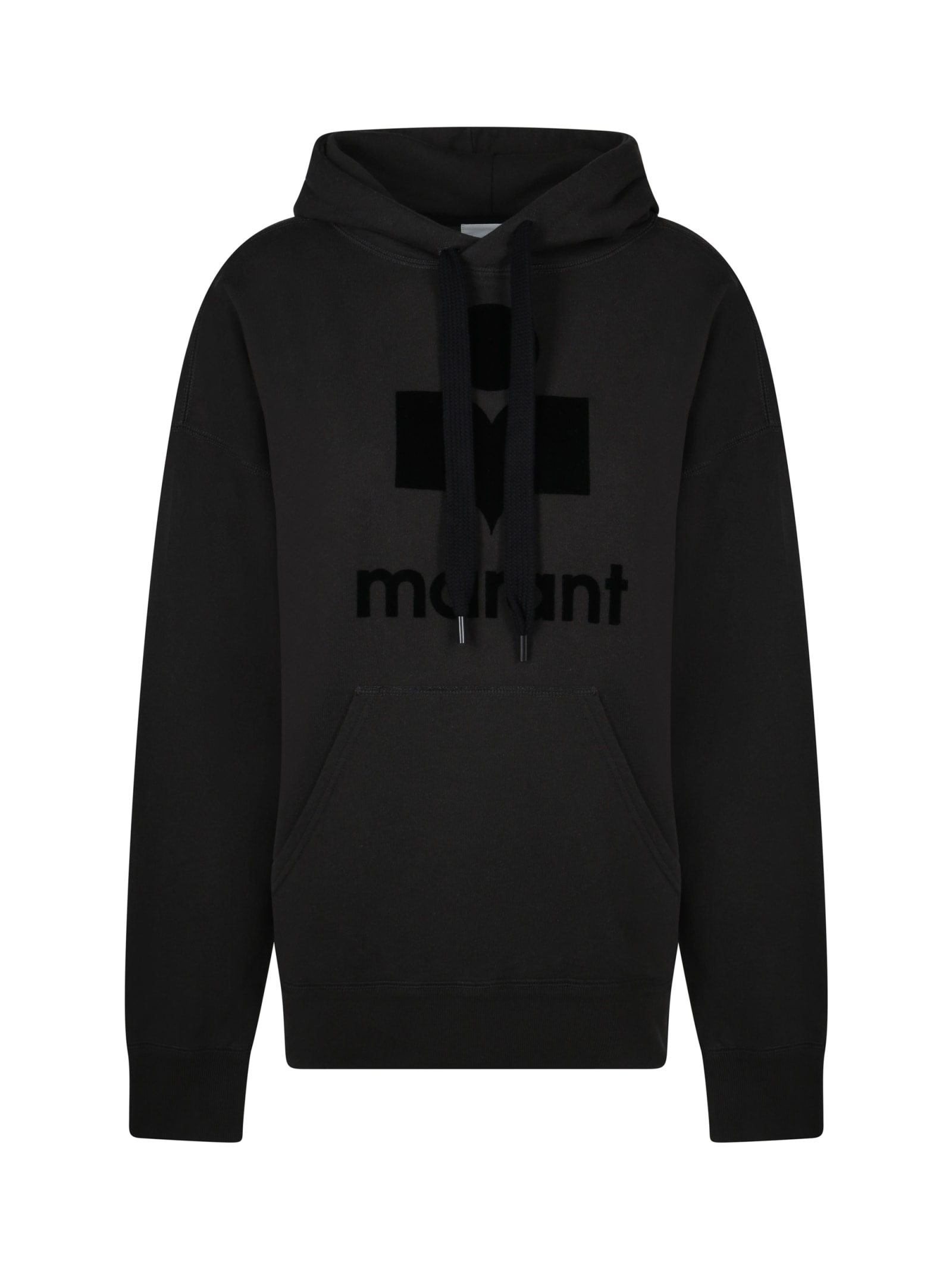 Shop Marant Etoile Mansel Hoodie In Black