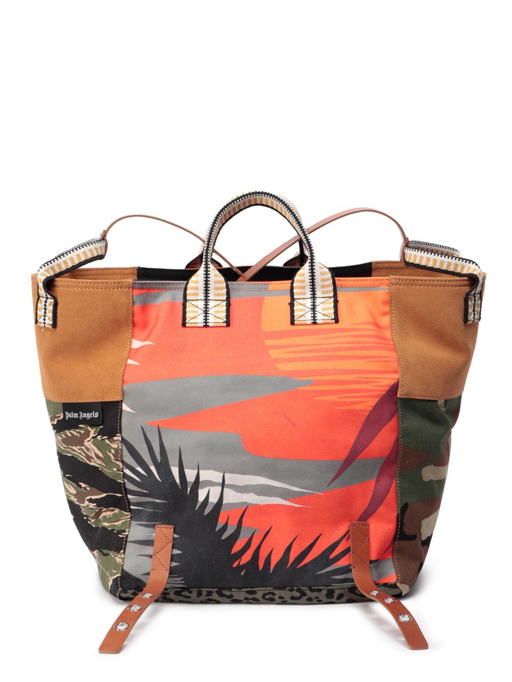 Palm Angels Allover Printed Tote Bag