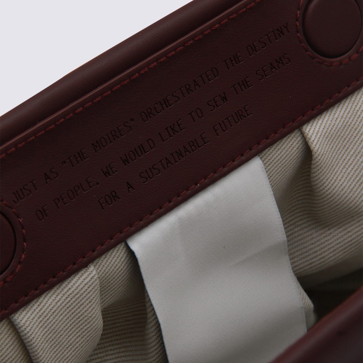 Themoirè Prune Bios Clutches In Purple
