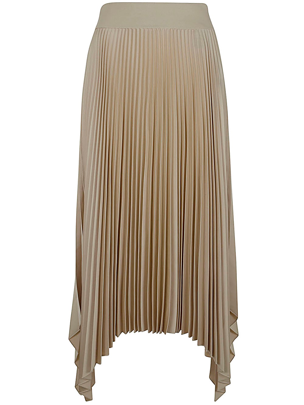 Shop Joseph Ade Skirt Knit Weave Plisse In Oat