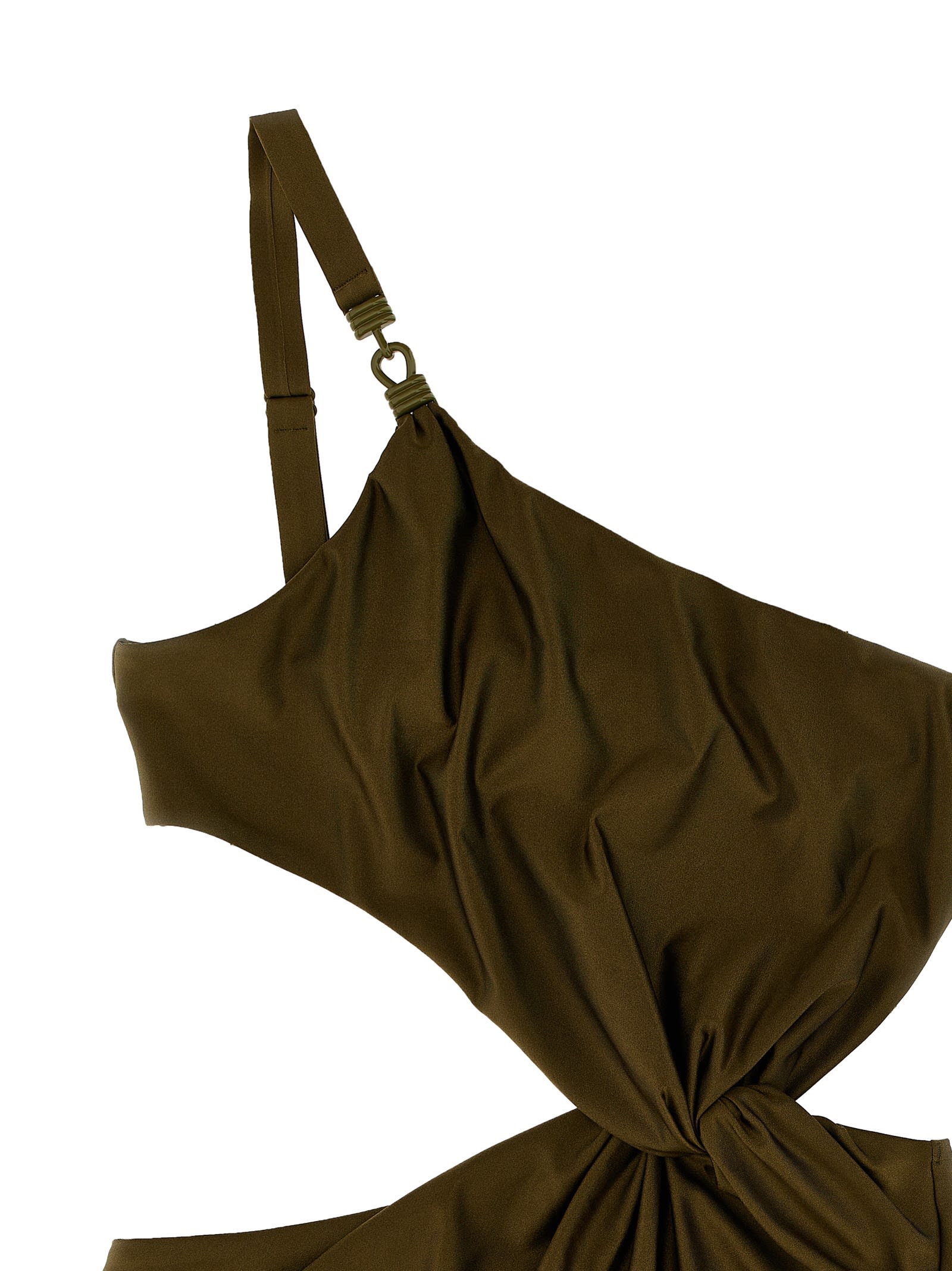 Zimmermann Wylie One-piece Swimsuit In Green