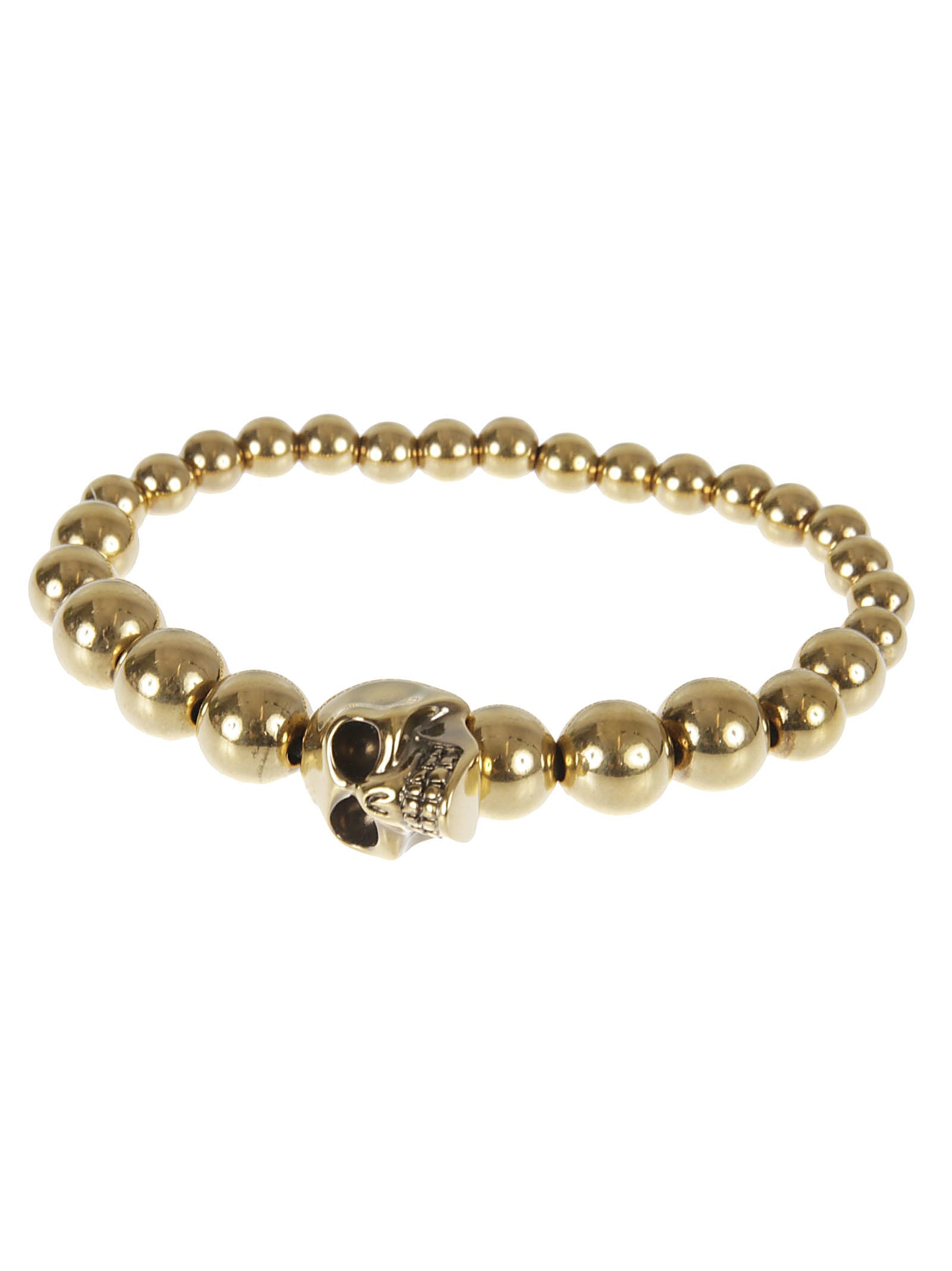 ALEXANDER MCQUEEN SKULL BALL BRACELET 