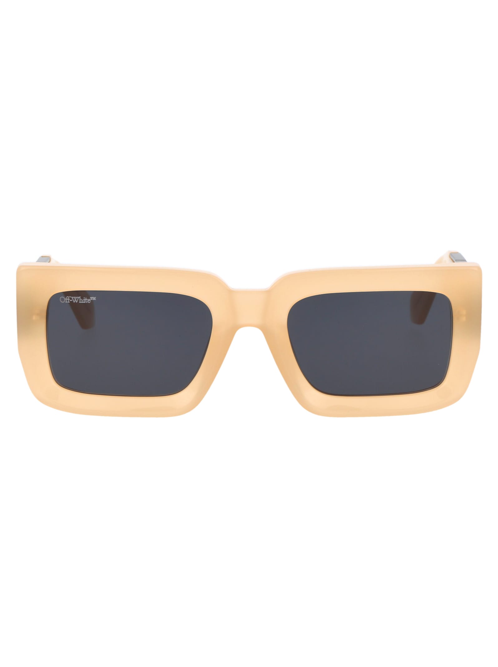 Off-white Boston Sunglasses In 1707 Sand