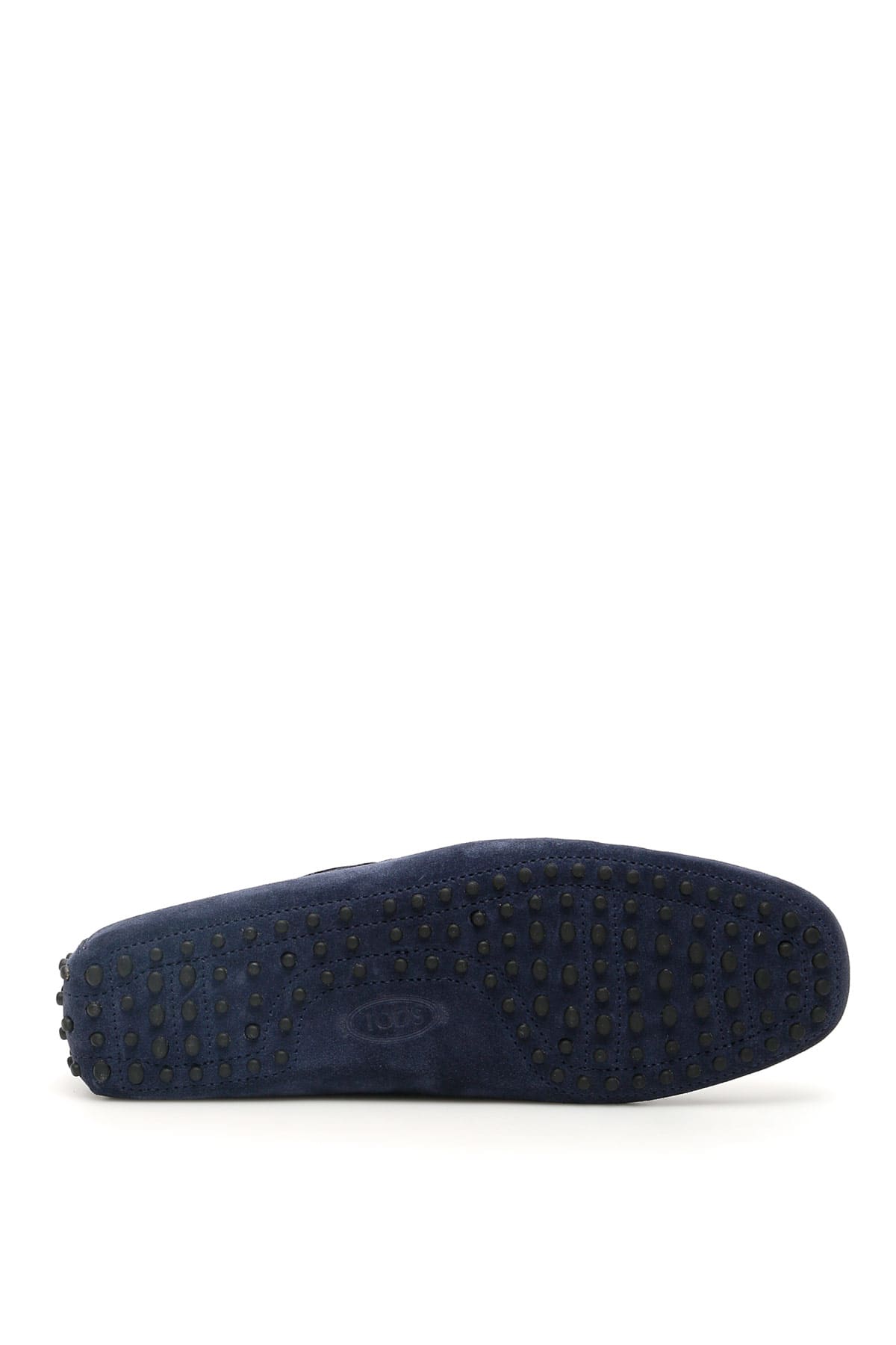 Shop Tod's Gommino Loafers With Laces In Navy