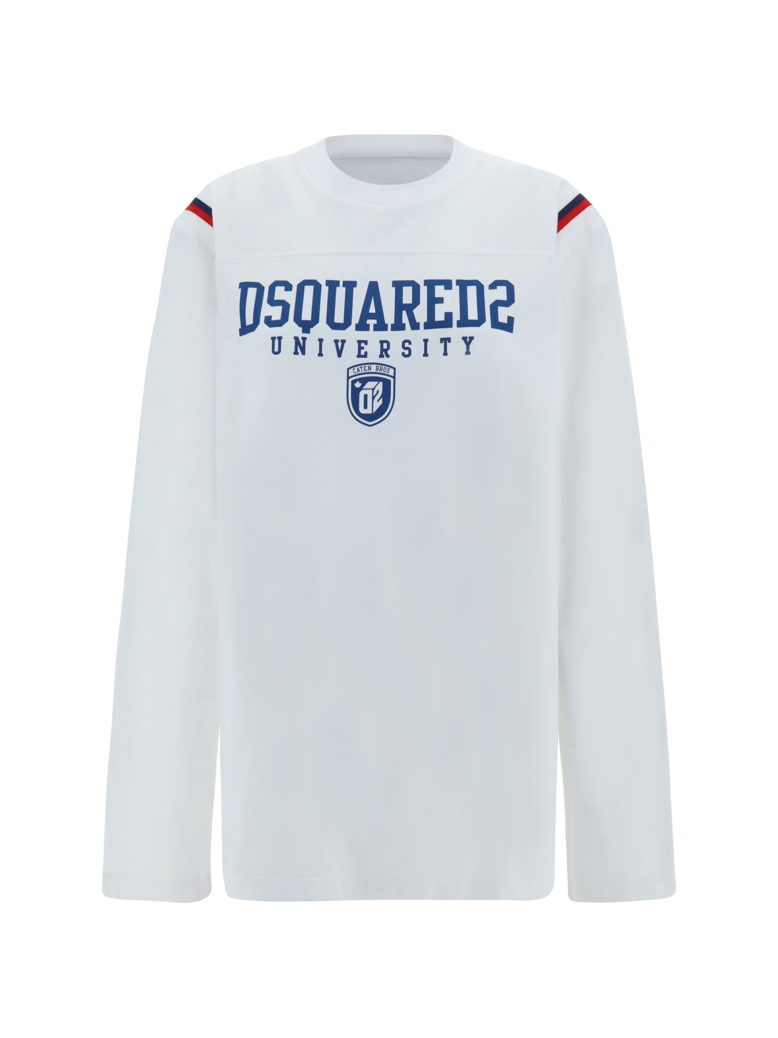 Dsquared2 Dsquared White Cotton T Shirt In 100
