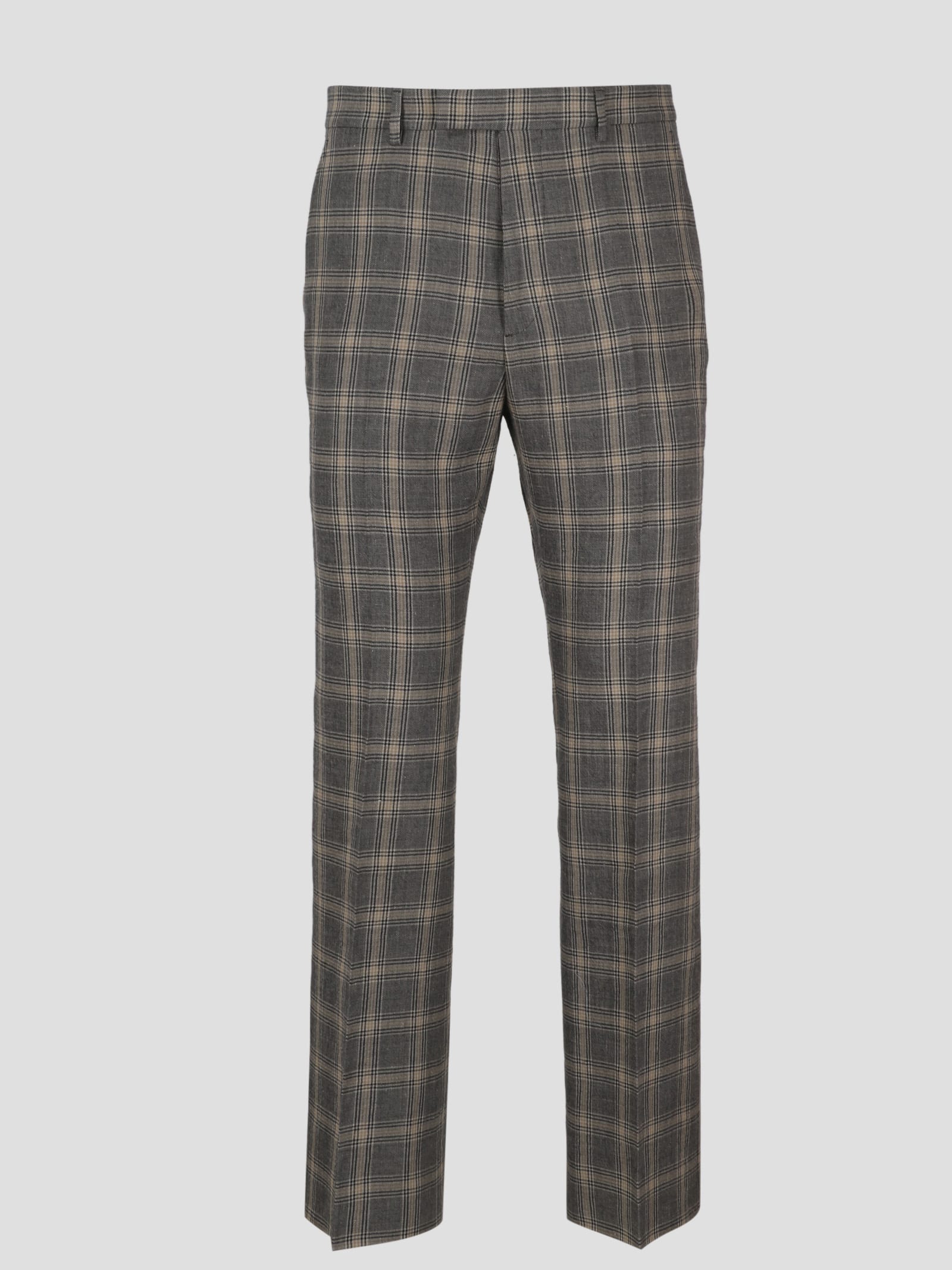 Gucci Wide Trousers In Prince Of Wales