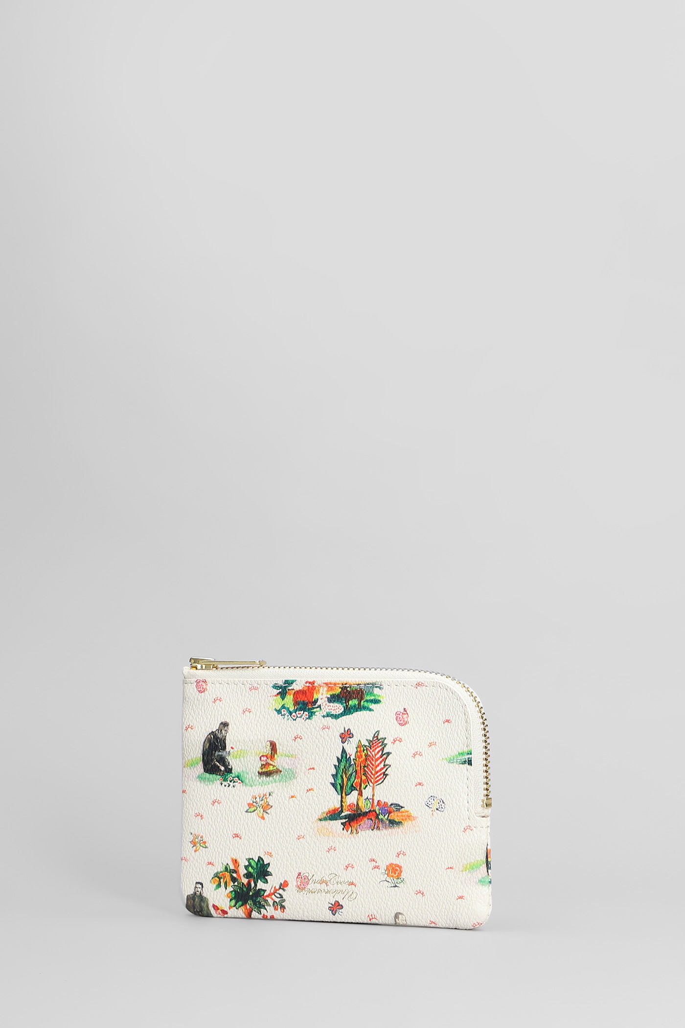 Undercover Wallet In White Pvc