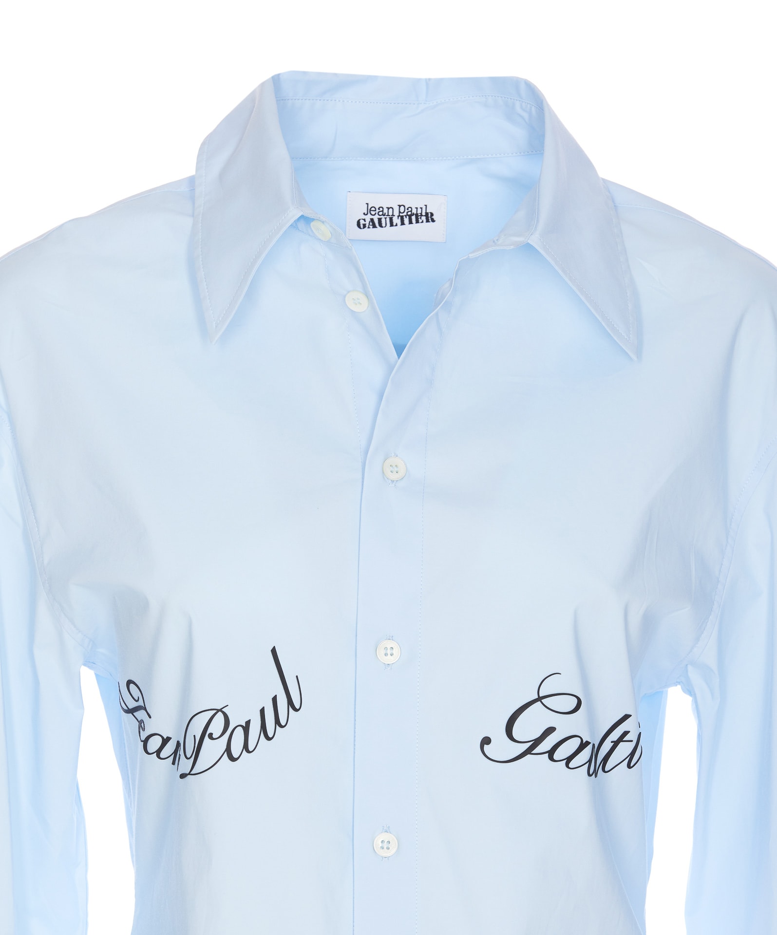 Jean Paul Gaultier Underboob Transfer Print Shirt For Women