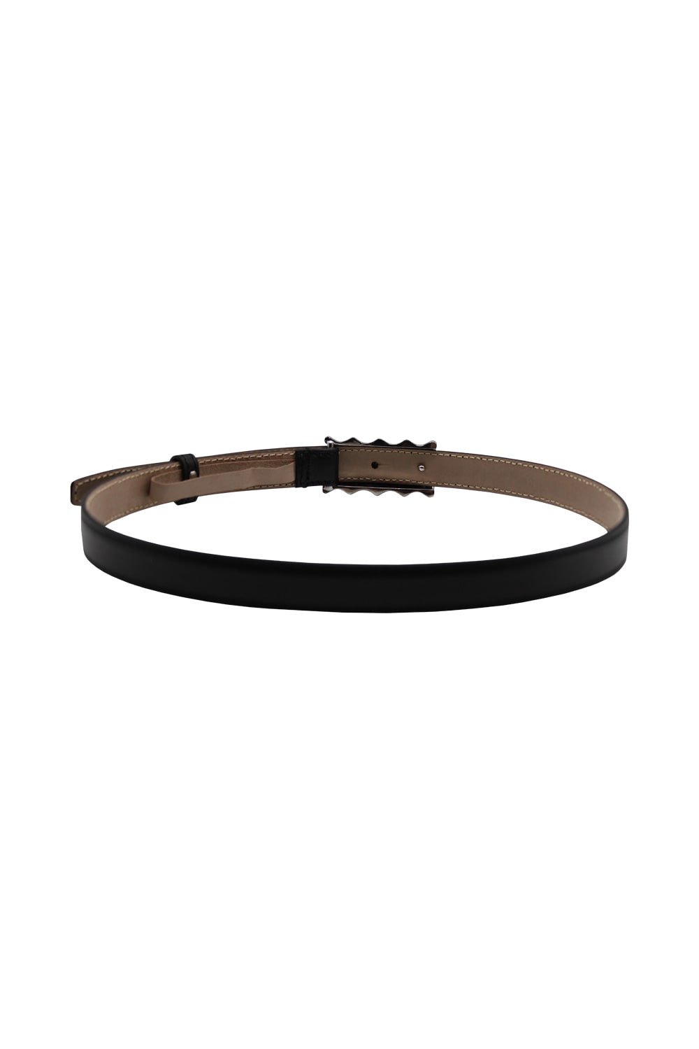 Shop Khaite Julius Belt In Black Silver