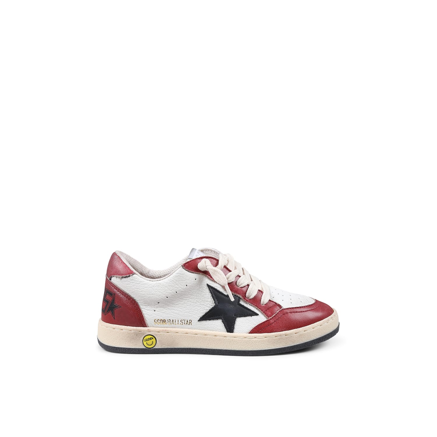Shop Golden Goose Red Sneakers For Kids