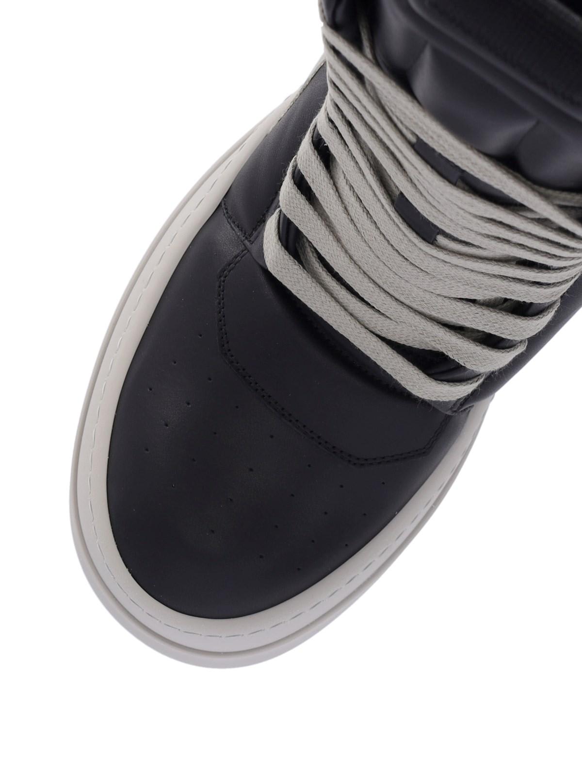 RICK OWENS HIGH-TOP SNEAKERS MEGA GEOBASKET 