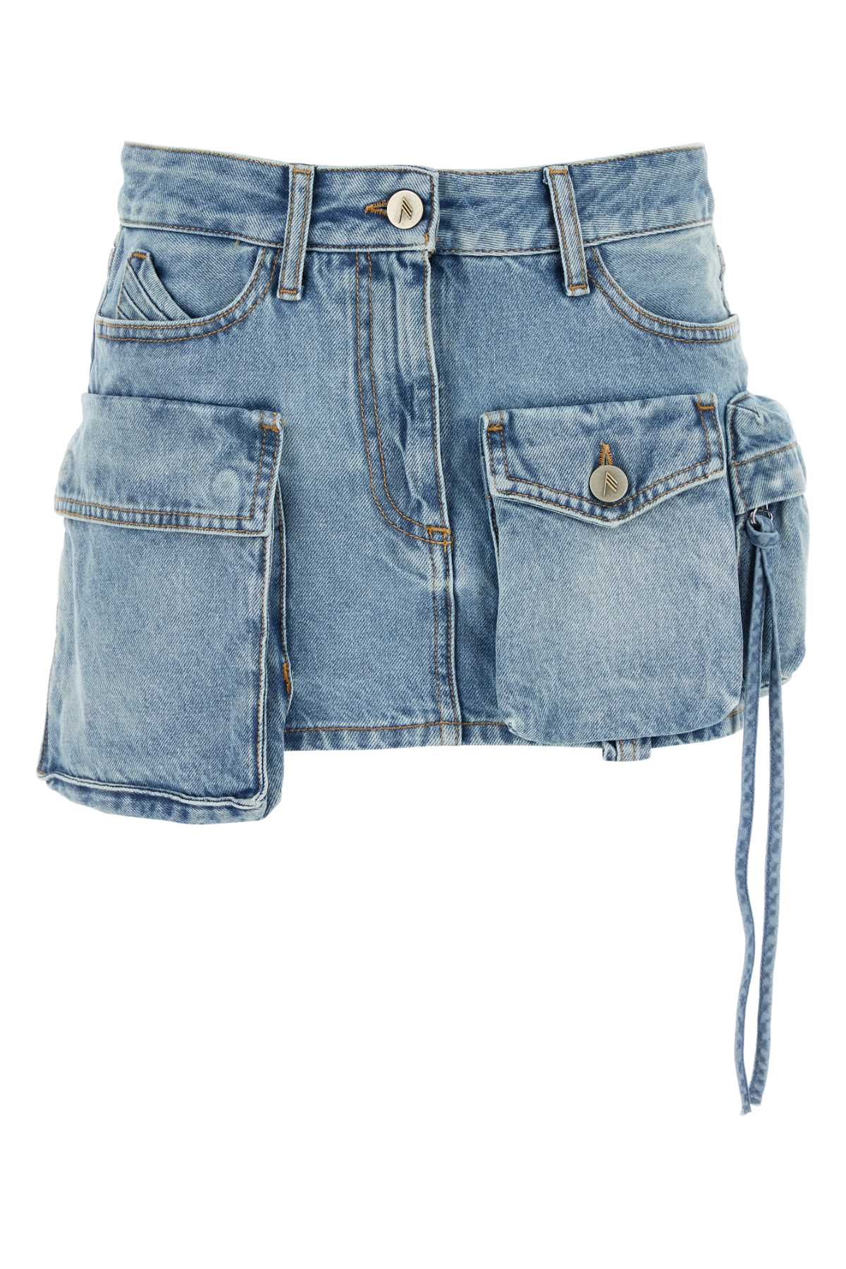 Denim Mini Skirt