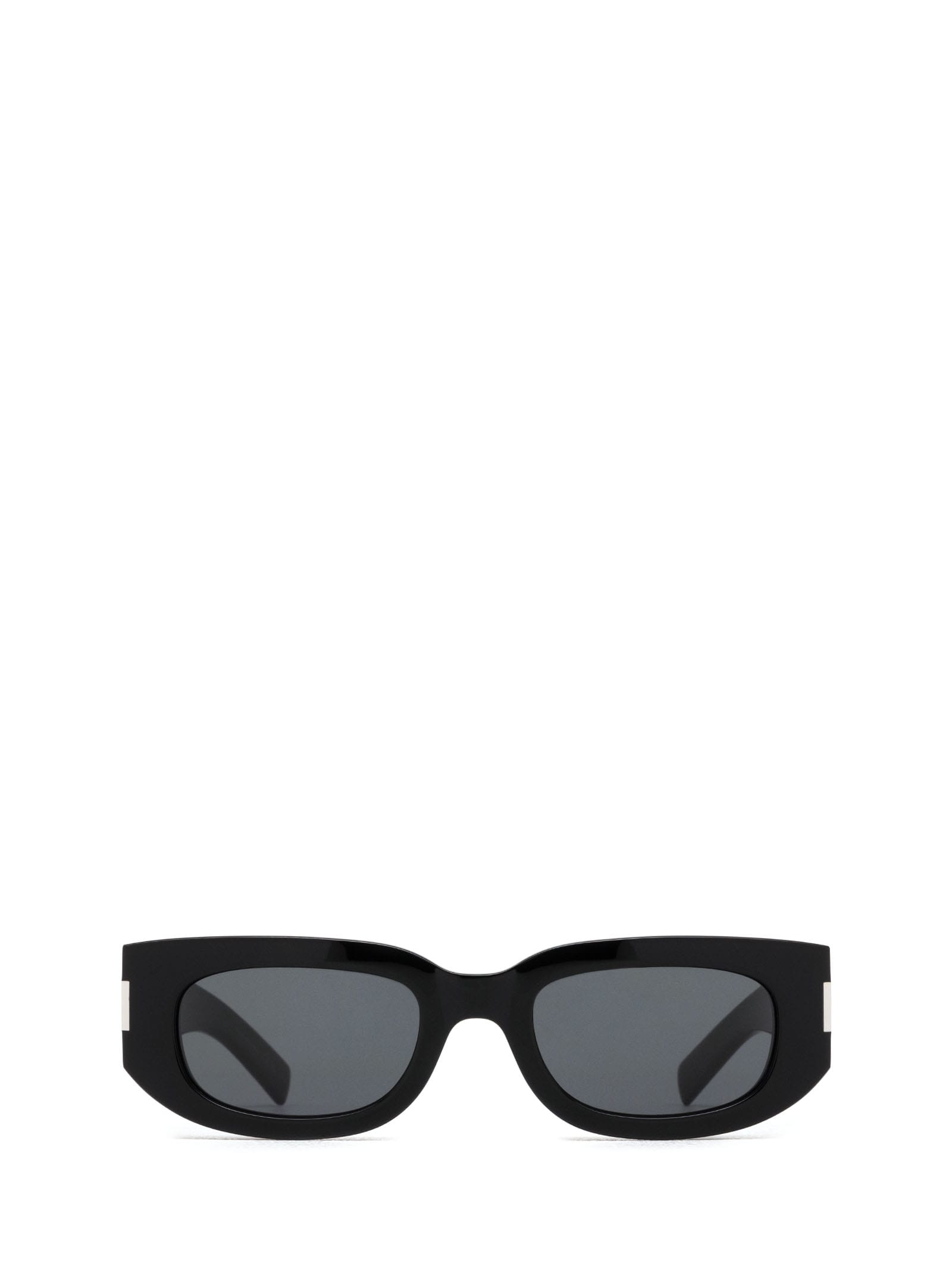 Shop Saint Laurent Sl 697 Black Sunglasses