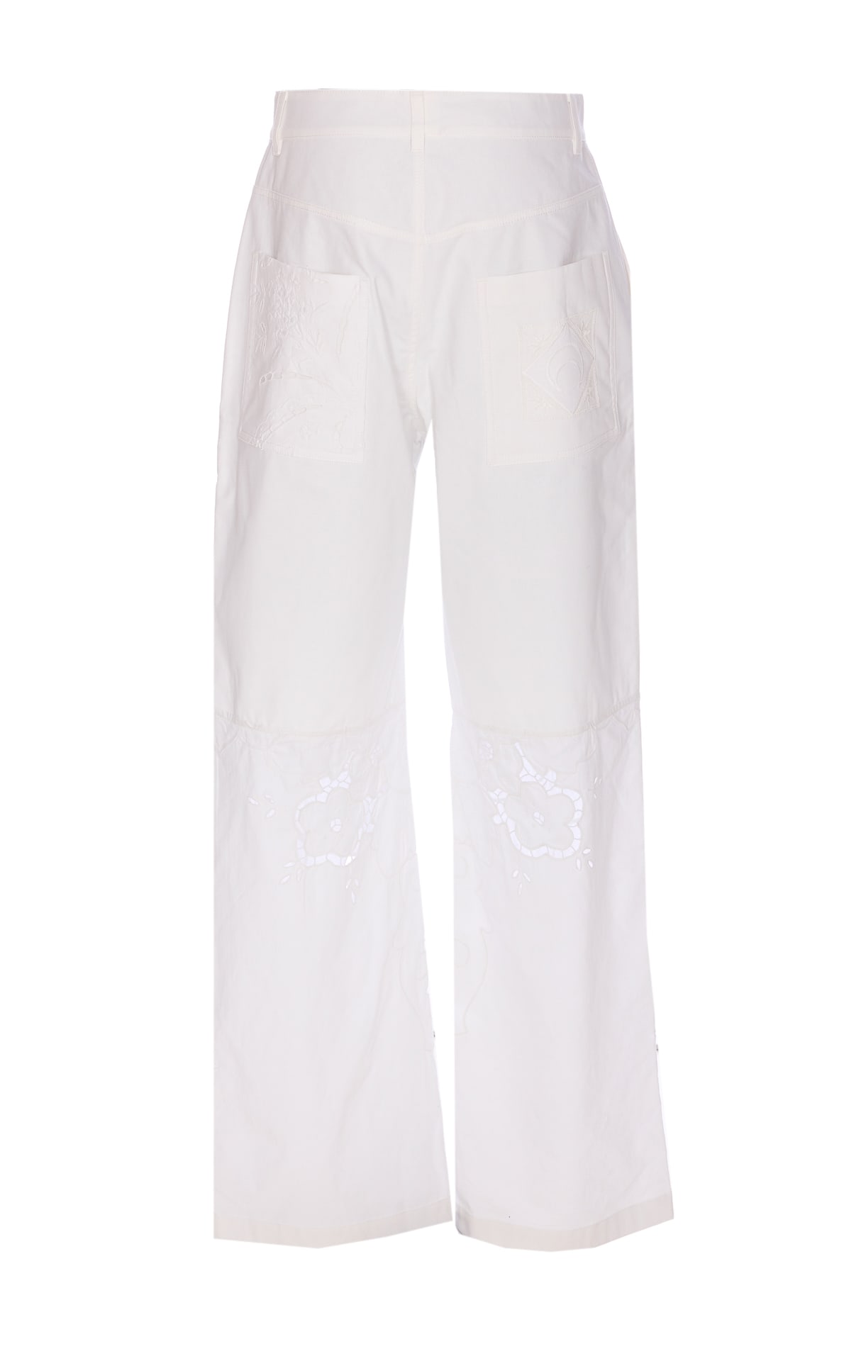 Marine Serre Women Regenerated Pants