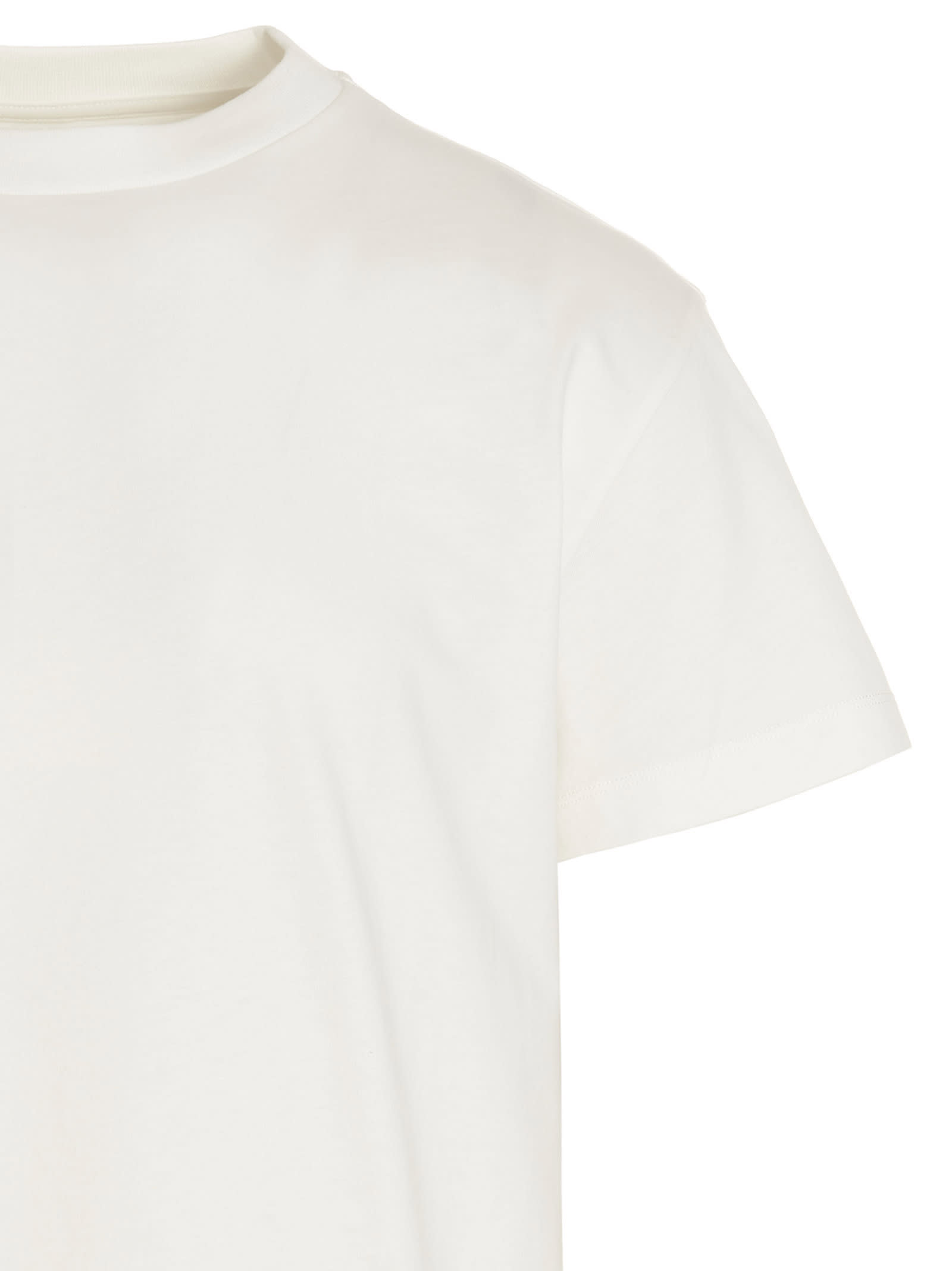 Shop Jil Sander Logo T-shirt Pack Of 3 In White