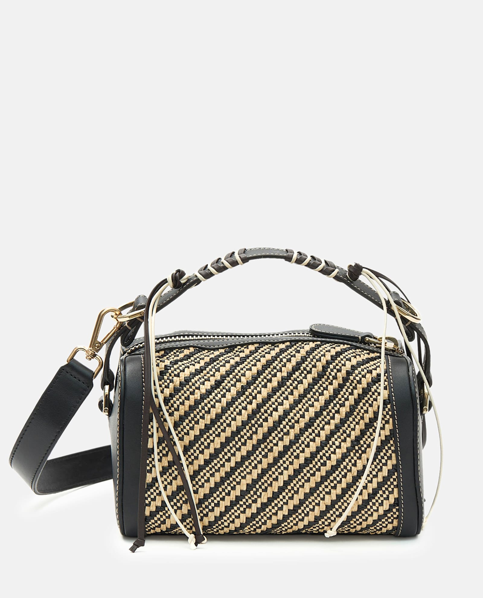 Cuba Lab Cubanita Stuoia Handbag In Black
