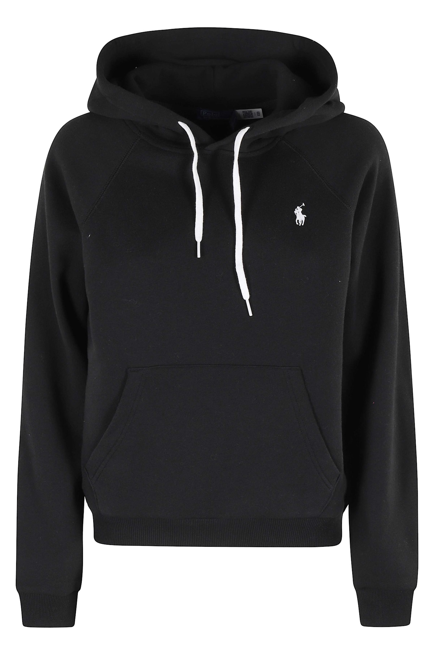 Polo Ralph Lauren Hoodie Long Sleeve Sweatshirt In Black