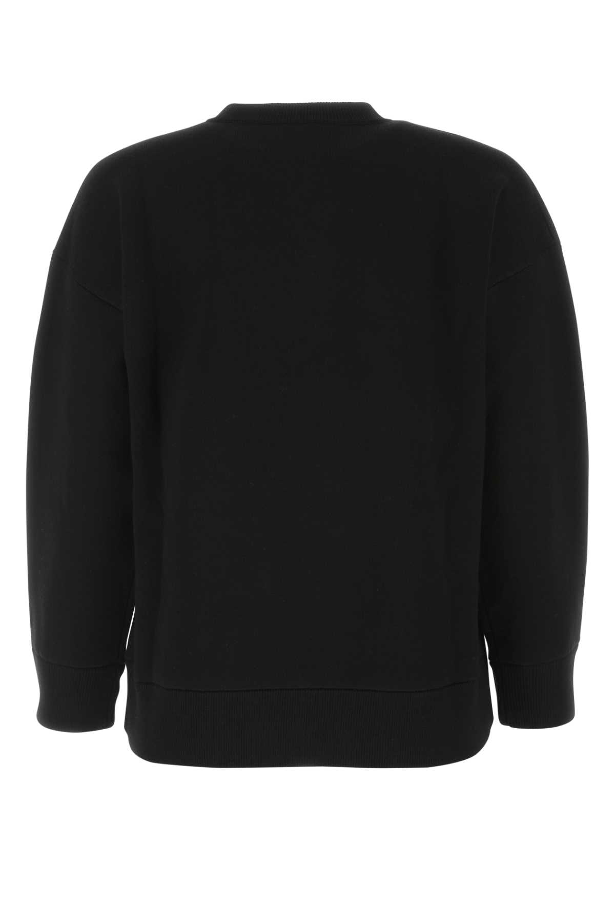 Burberry Black Stretch Wool Blend Sweater In A1189