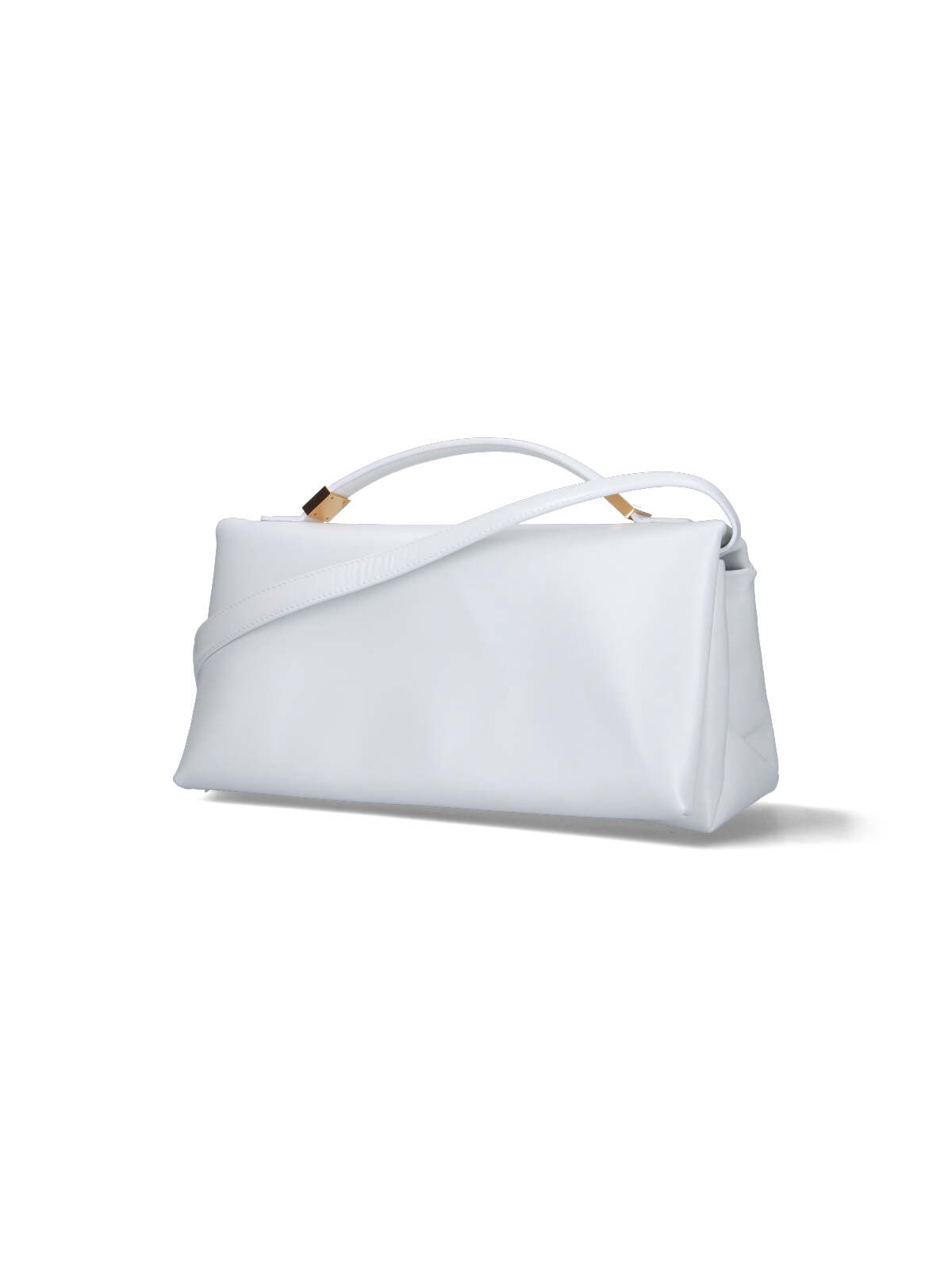 Shop Marni Prisma Handbag In White