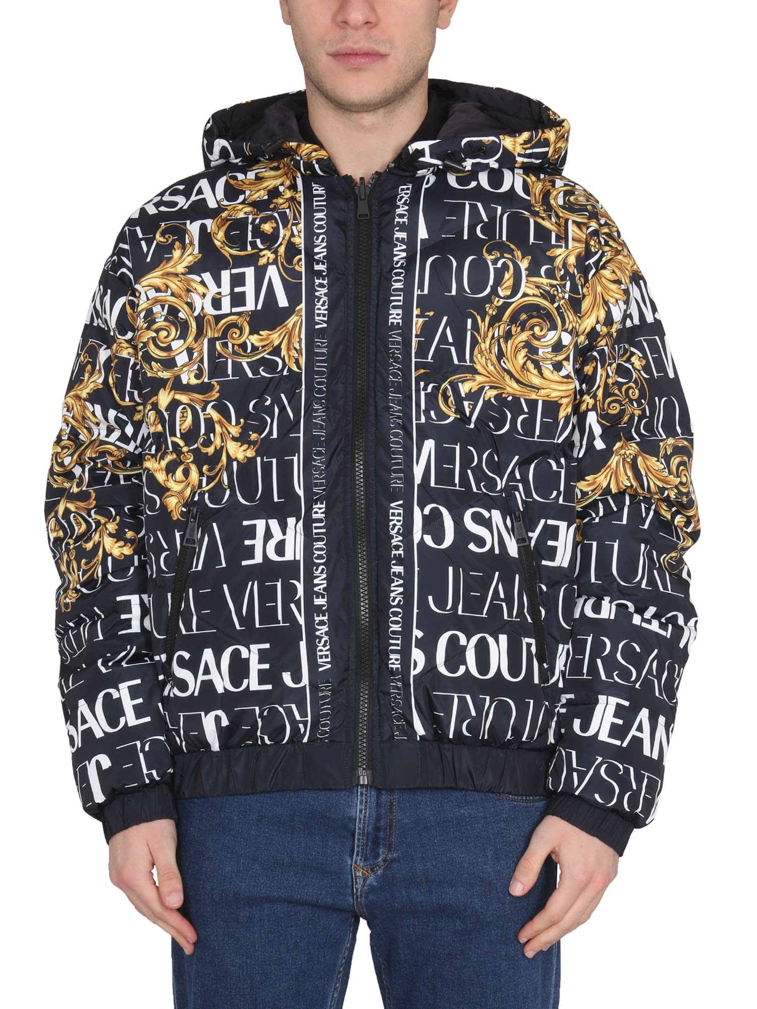 Versace Jeans Couture Baroque Logo Jacket