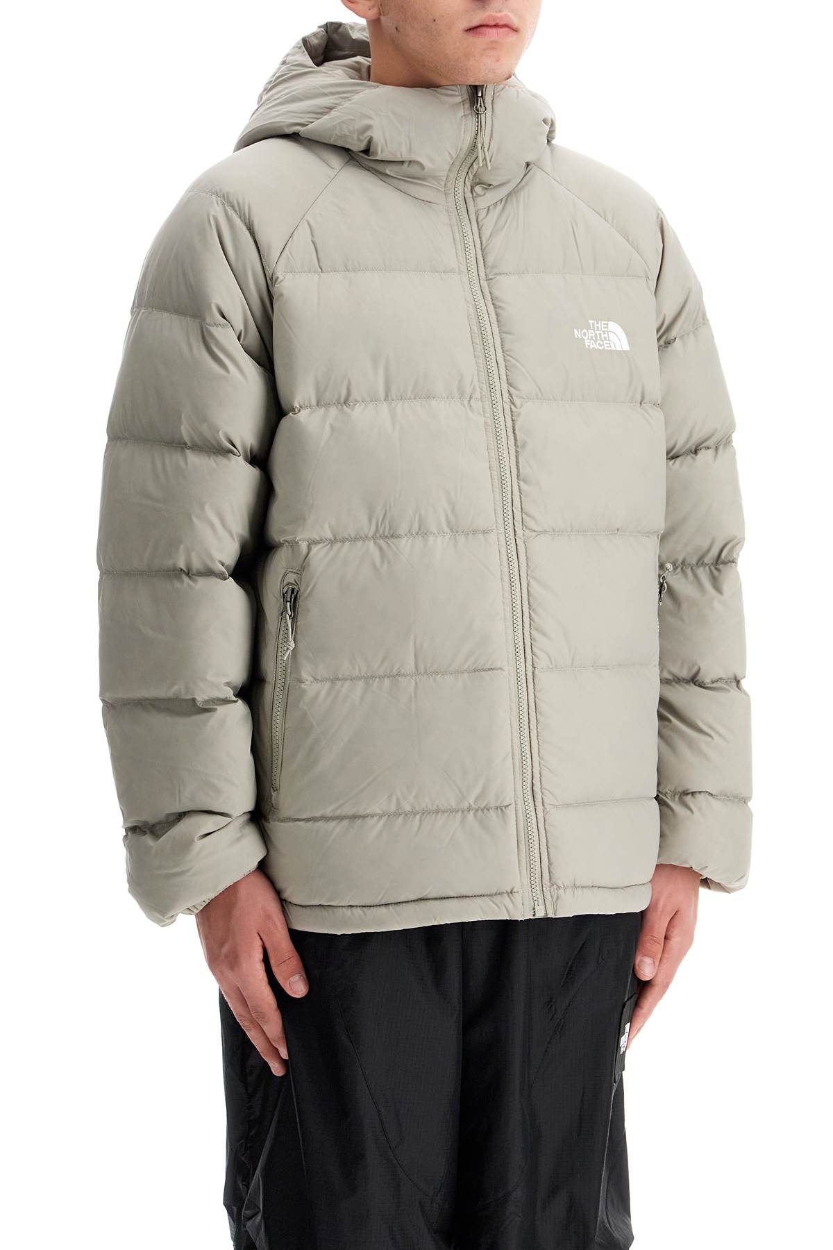 Shop The North Face Hydrenalite Hooded In Clay Grey (grey)