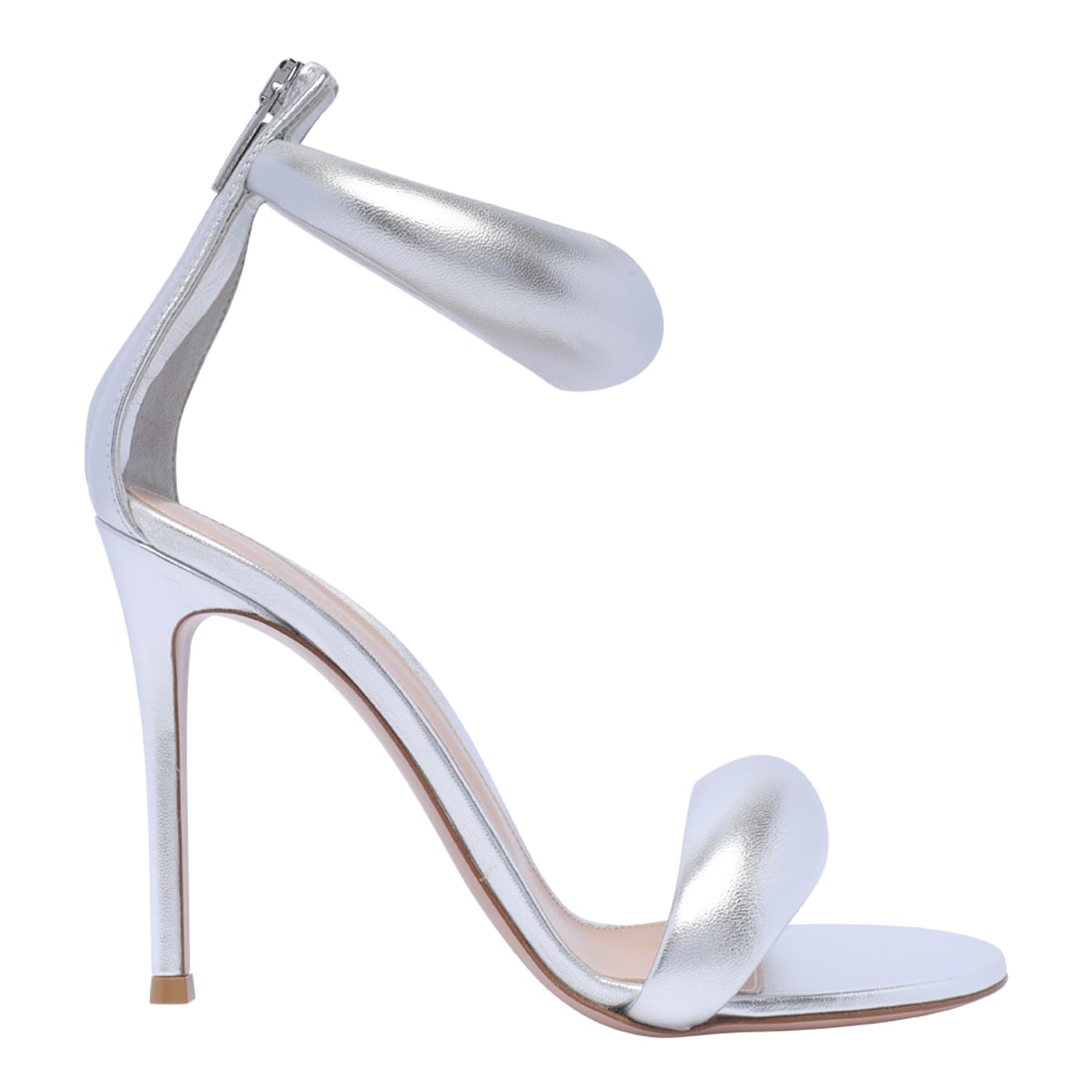 Shop Gianvito Rossi Bijoux Pump Sandals In Silver