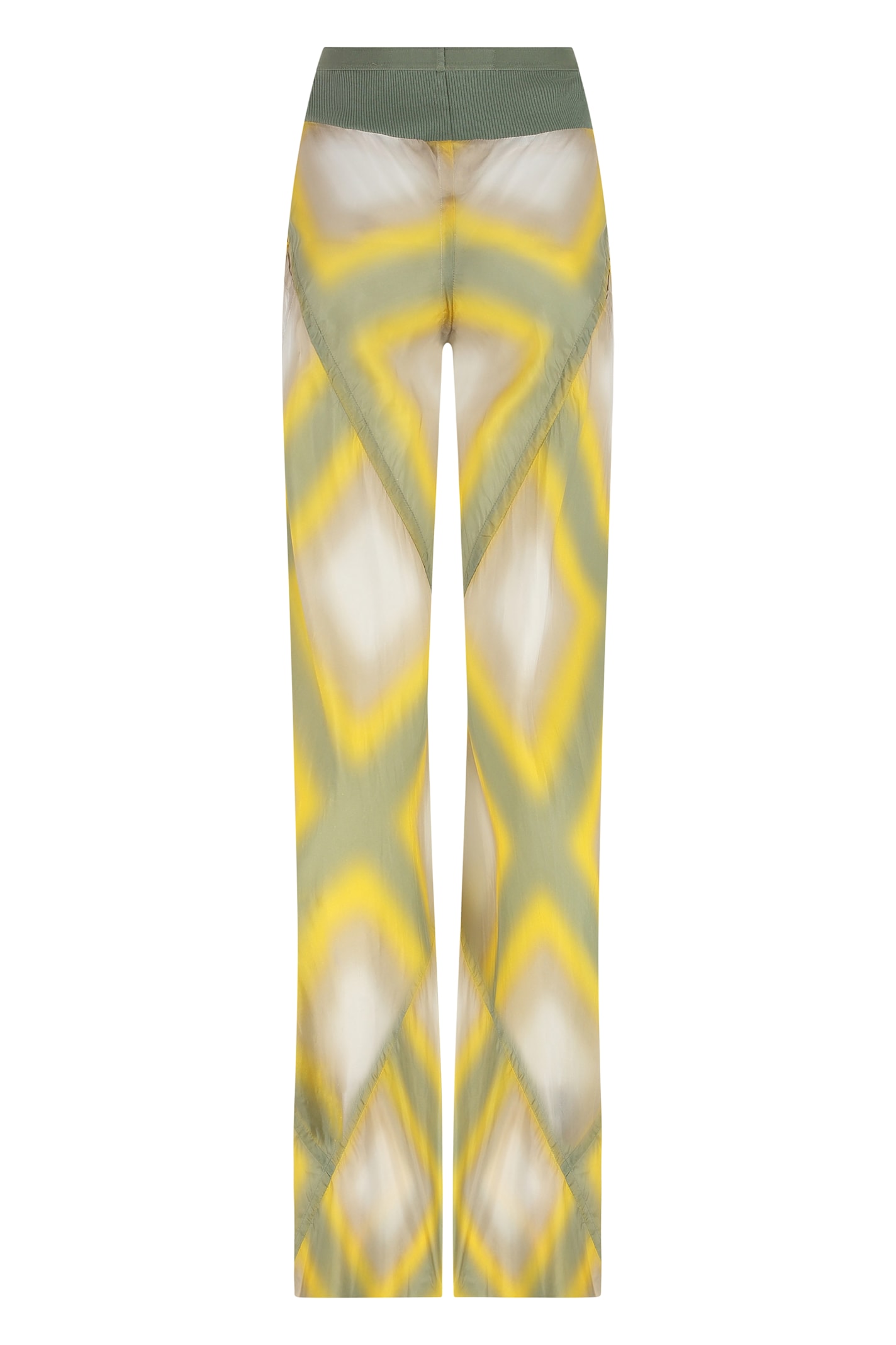 Rick Owens All-over Graphic-print Trousers In Multicolor