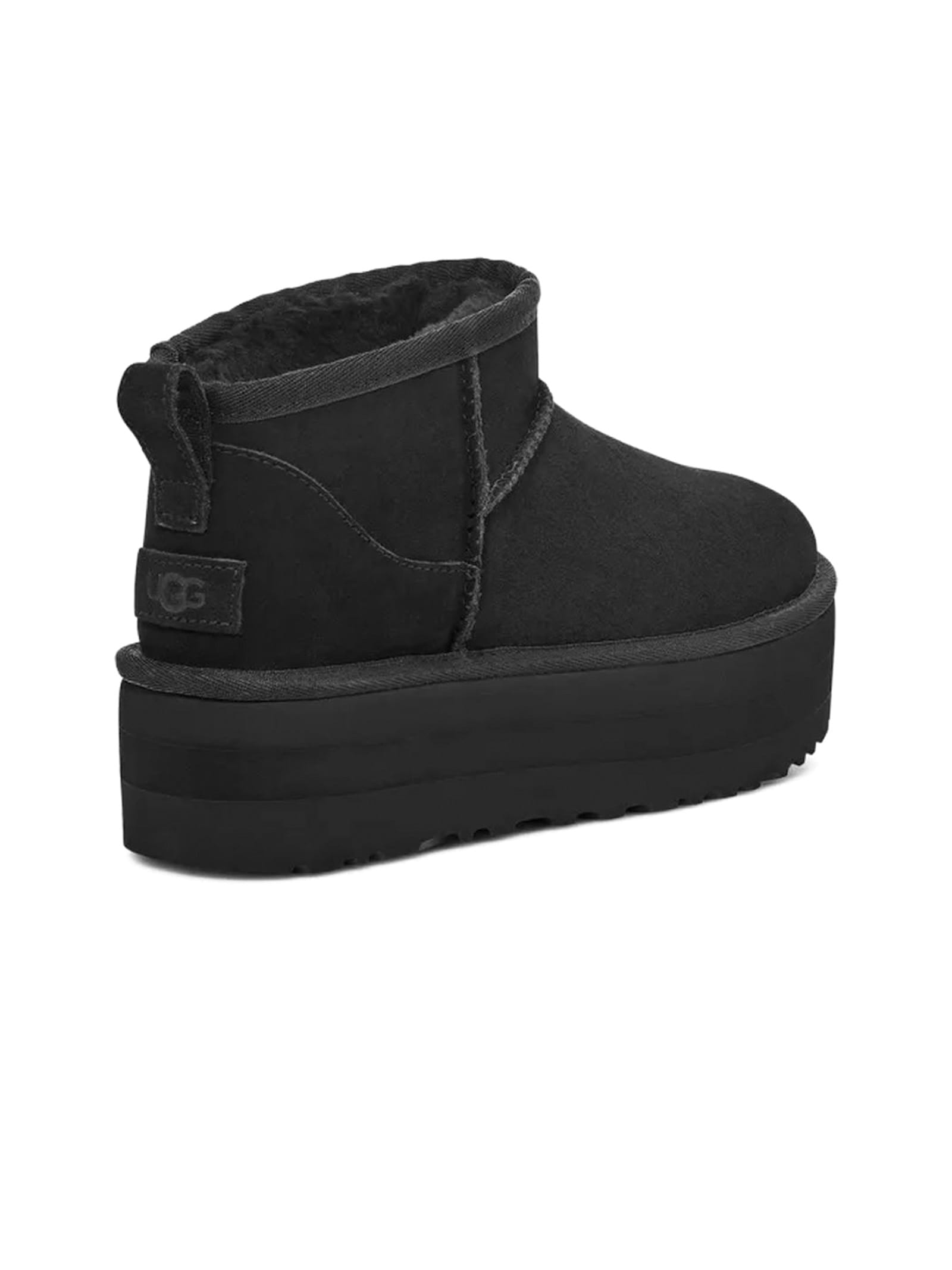 Shop Ugg Black Classic Ultra Mini Platform Boot