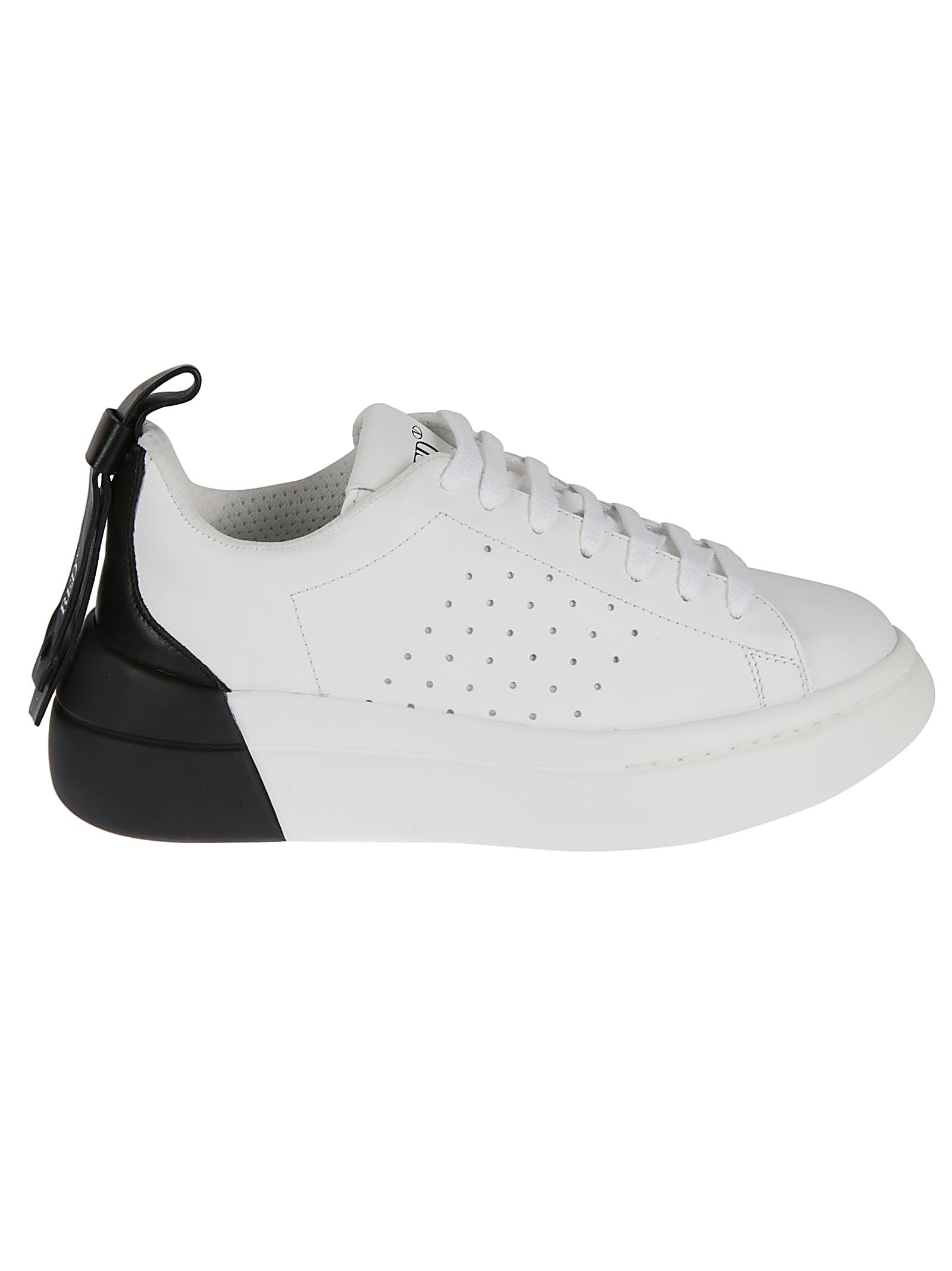 High Platform Perforated Sneakers Valentino