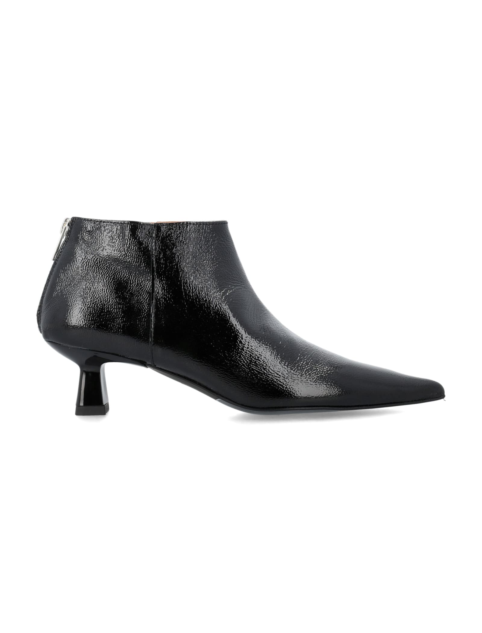 GANNI POINTY CROP BOOTS