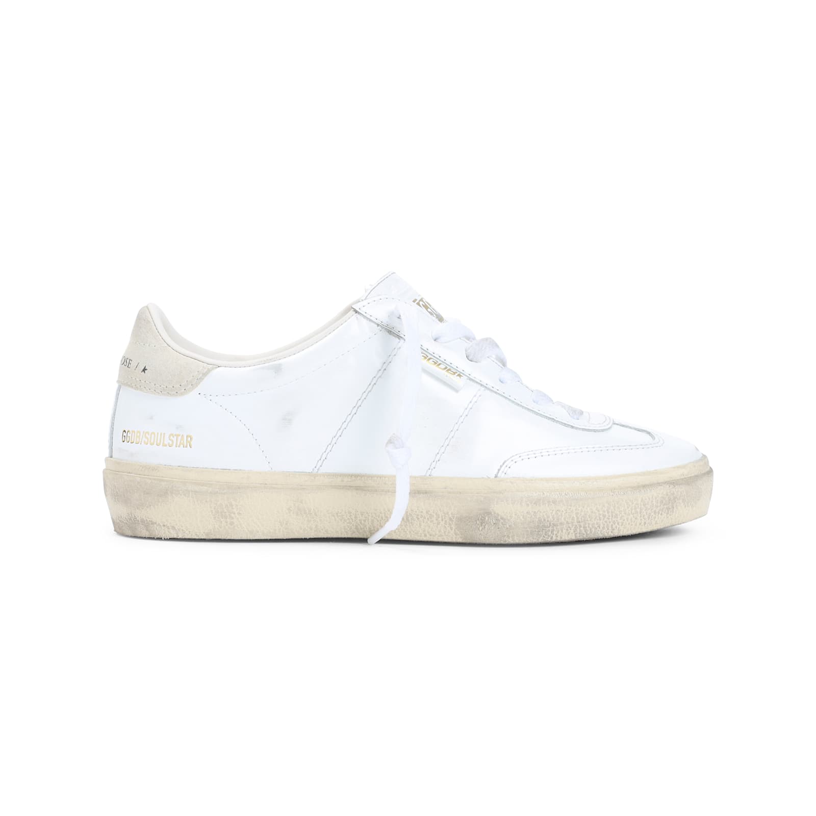 Golden Goose Classic Lace-up Low-top Sneakers In White