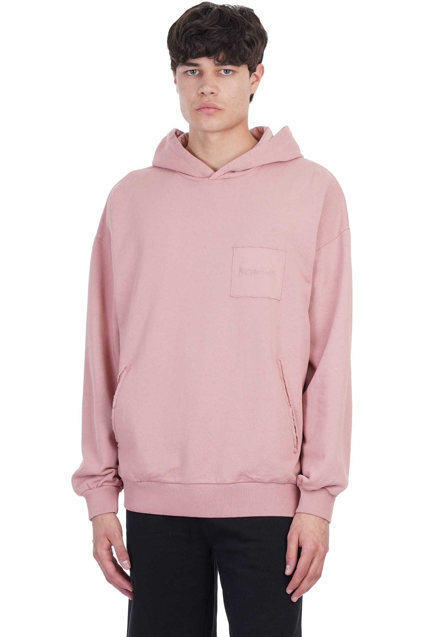 Philippe Model Jerome Sweatshirt In Rose-pink Cotton
