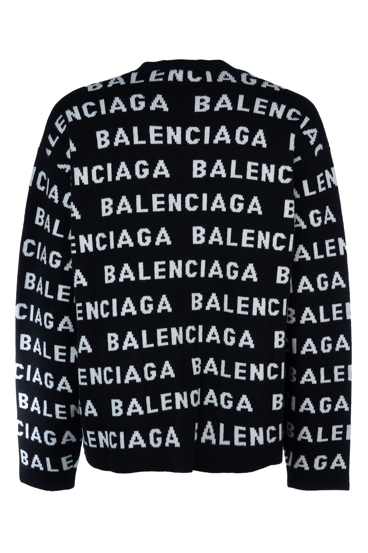 Shop Balenciaga Maglieria In Black White