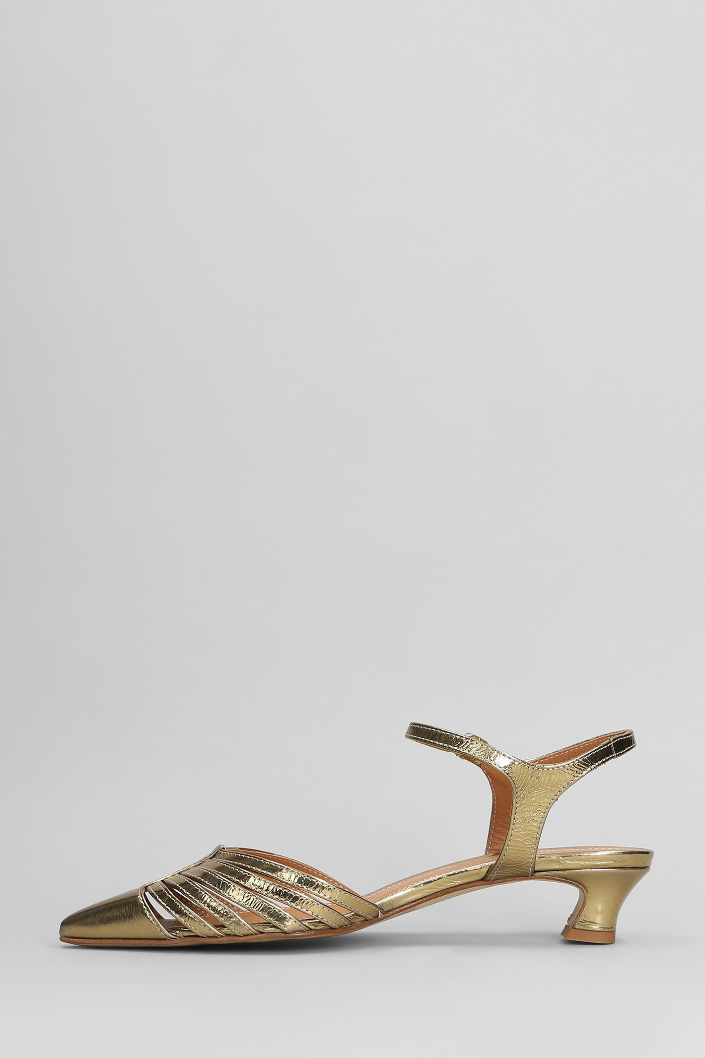 Julie Dee 35mm Leather Pumps