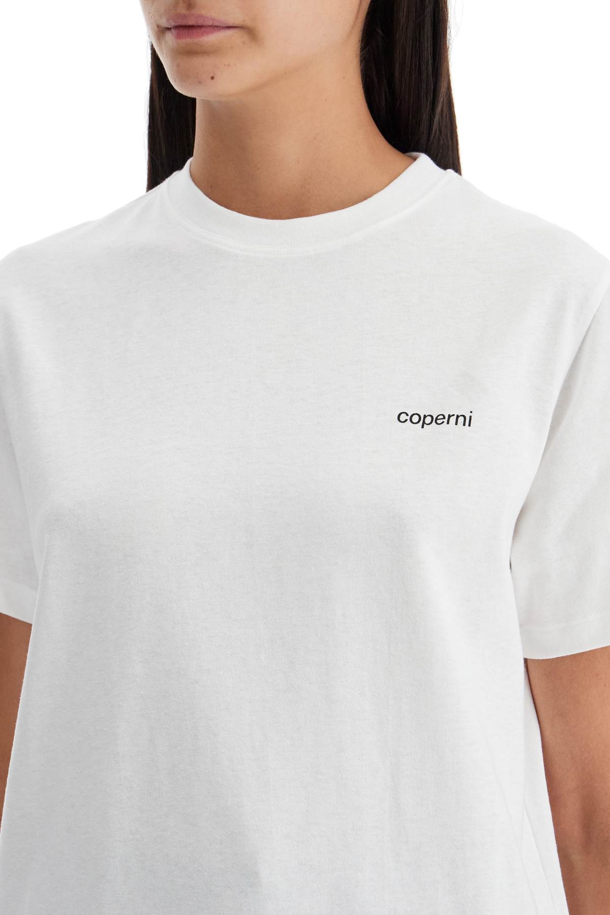 Coperni Boxy Crewneck T In White (white)