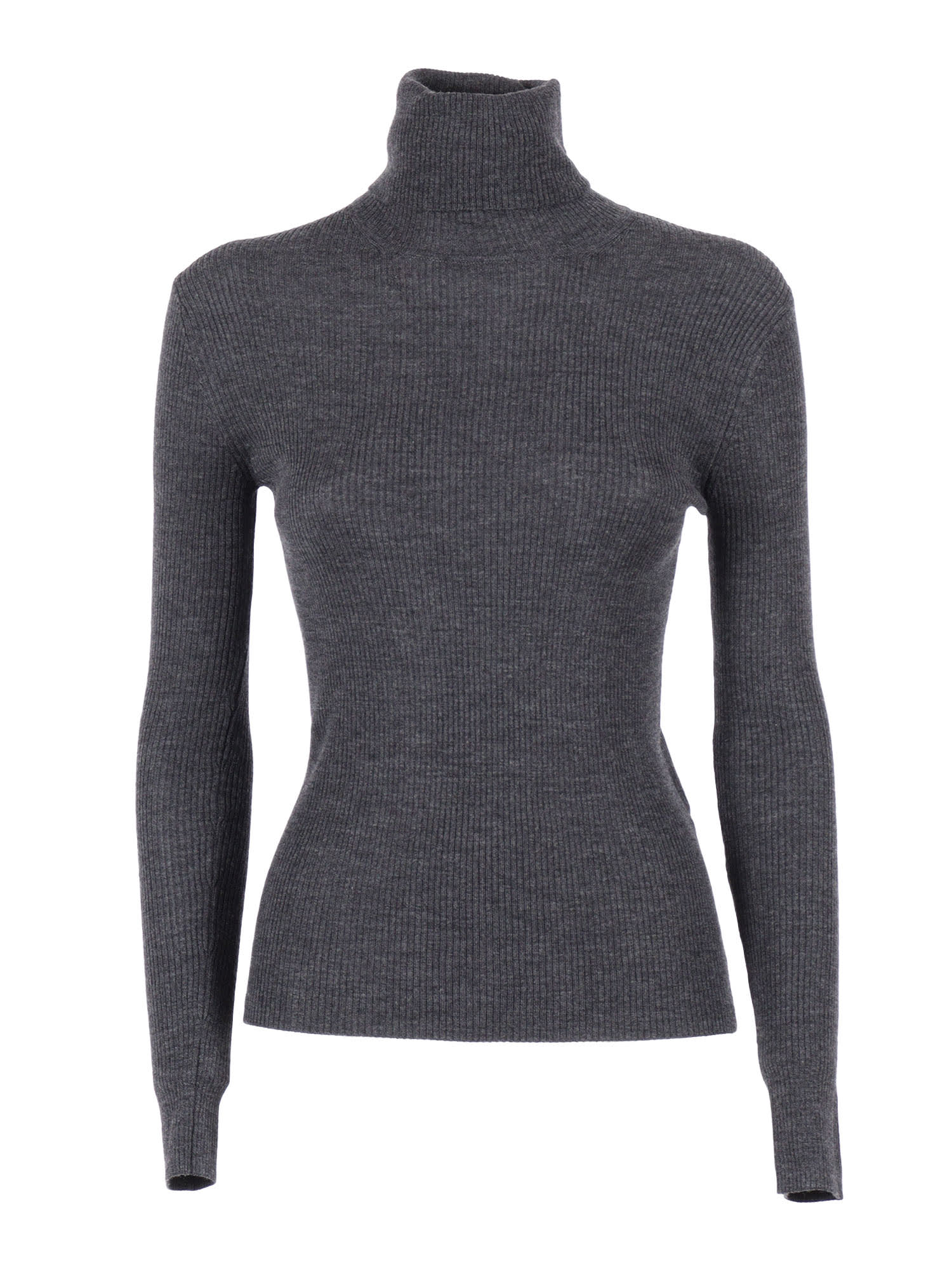 P.a.r.o.s.h High Neck Sweater In Gray