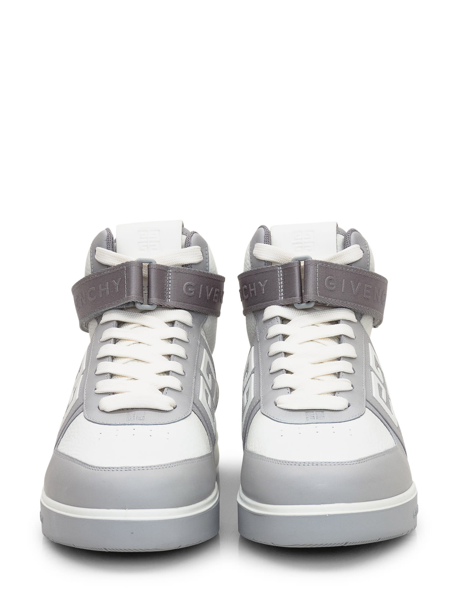 Shop Givenchy G4 High Sneaker In White