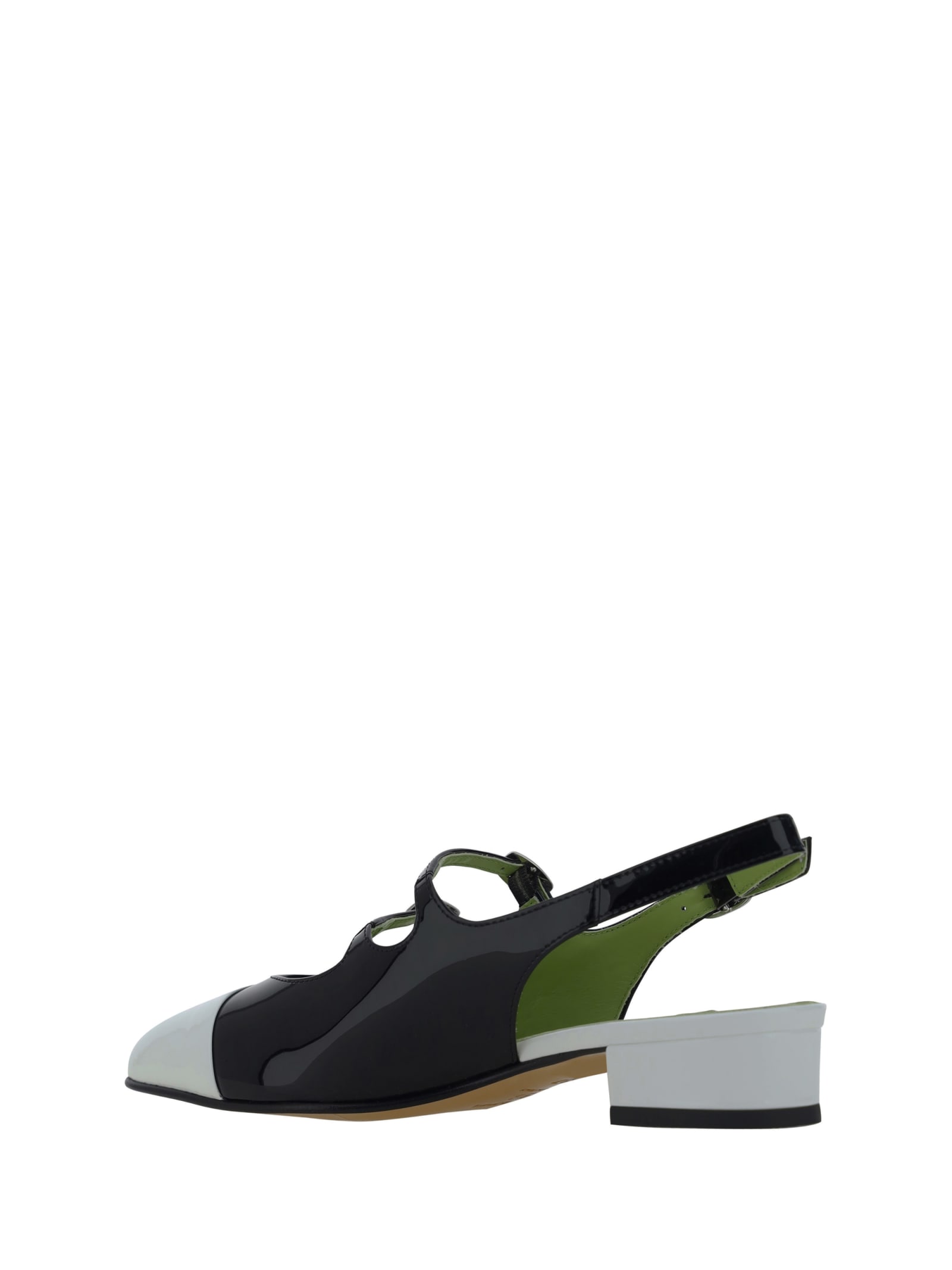 Shop Carel Abricot Pumps In Black And White