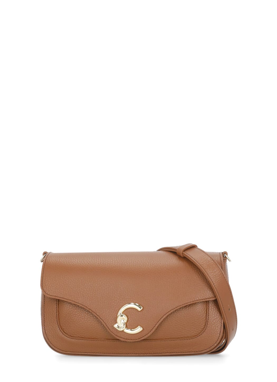Coccinelle C-me Shoulder Bag In Brown