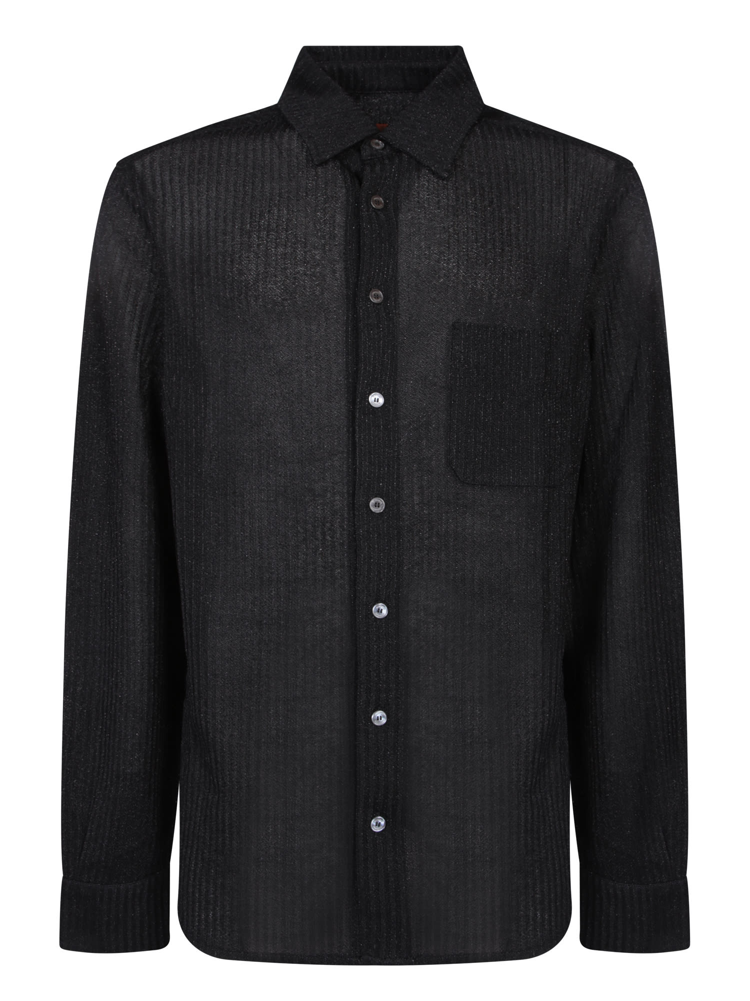 Black Lurex Shirt