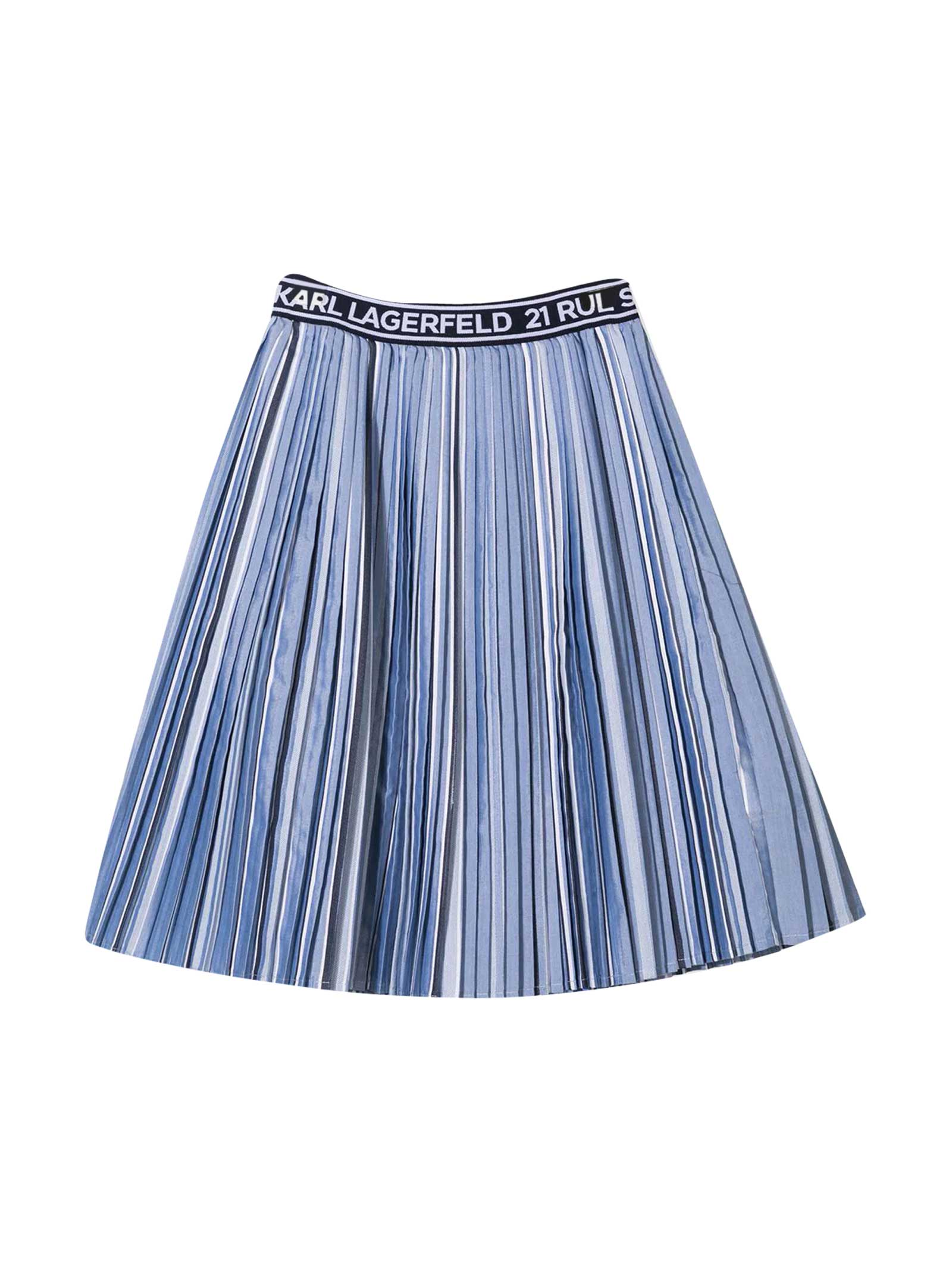 Karl Lagerfeld Kids Striped Skirt