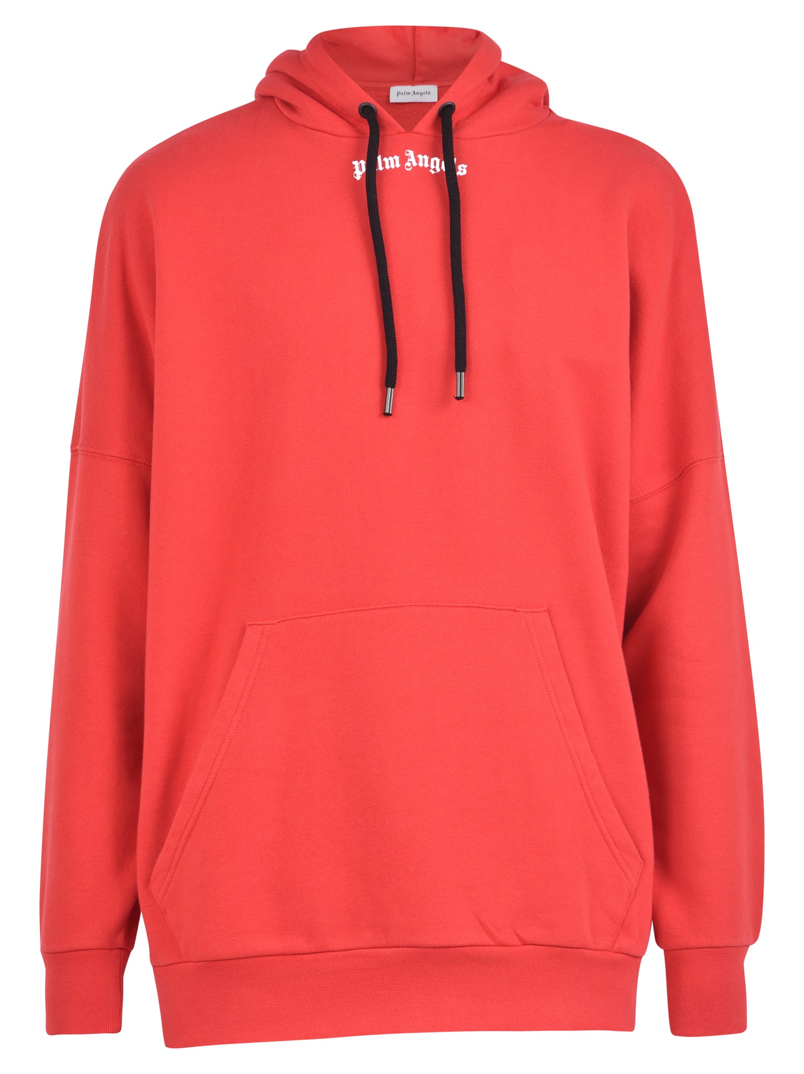 red branded hoodies