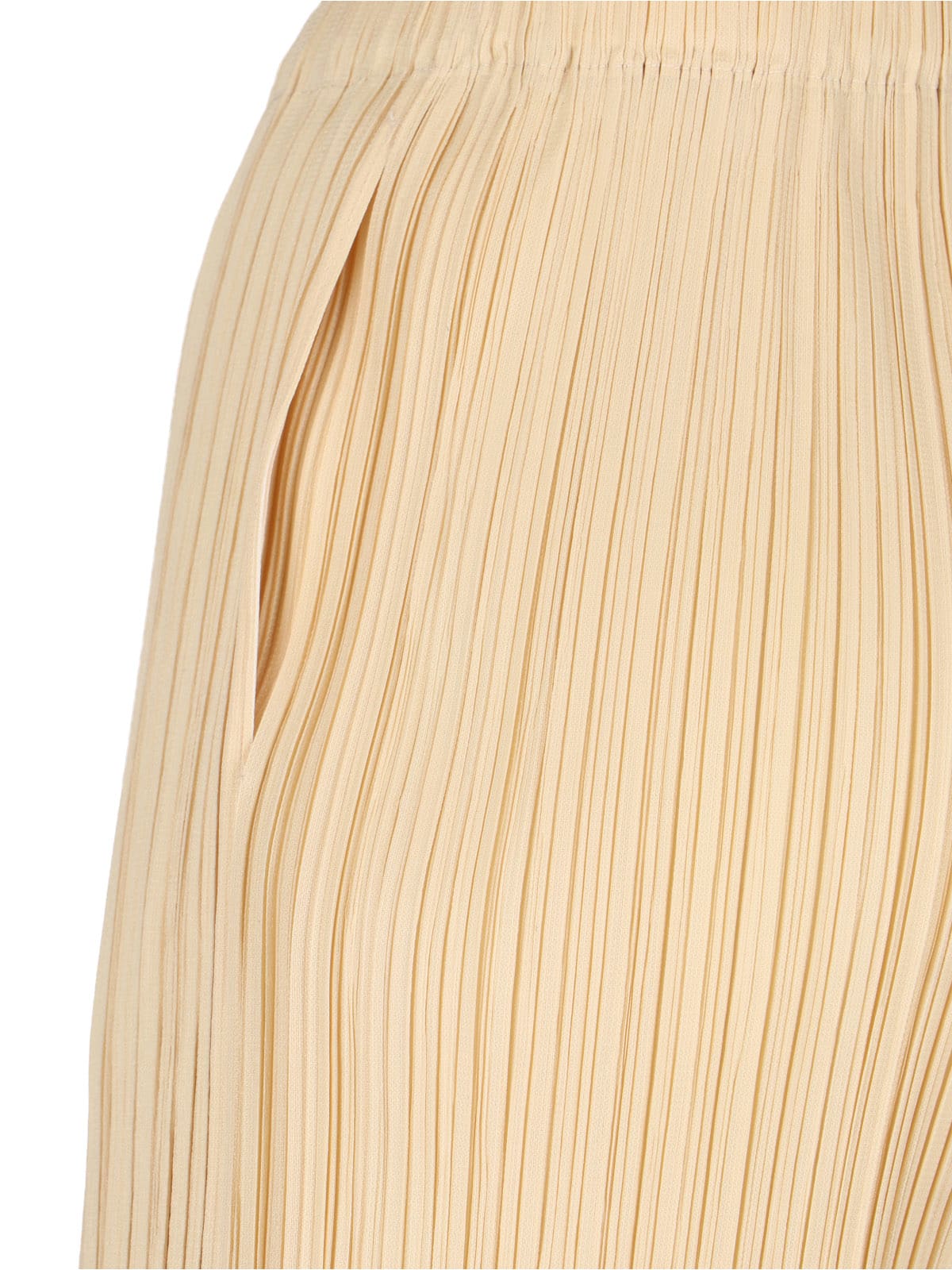 Issey Miyake Merry Bicolor Pleated Pants