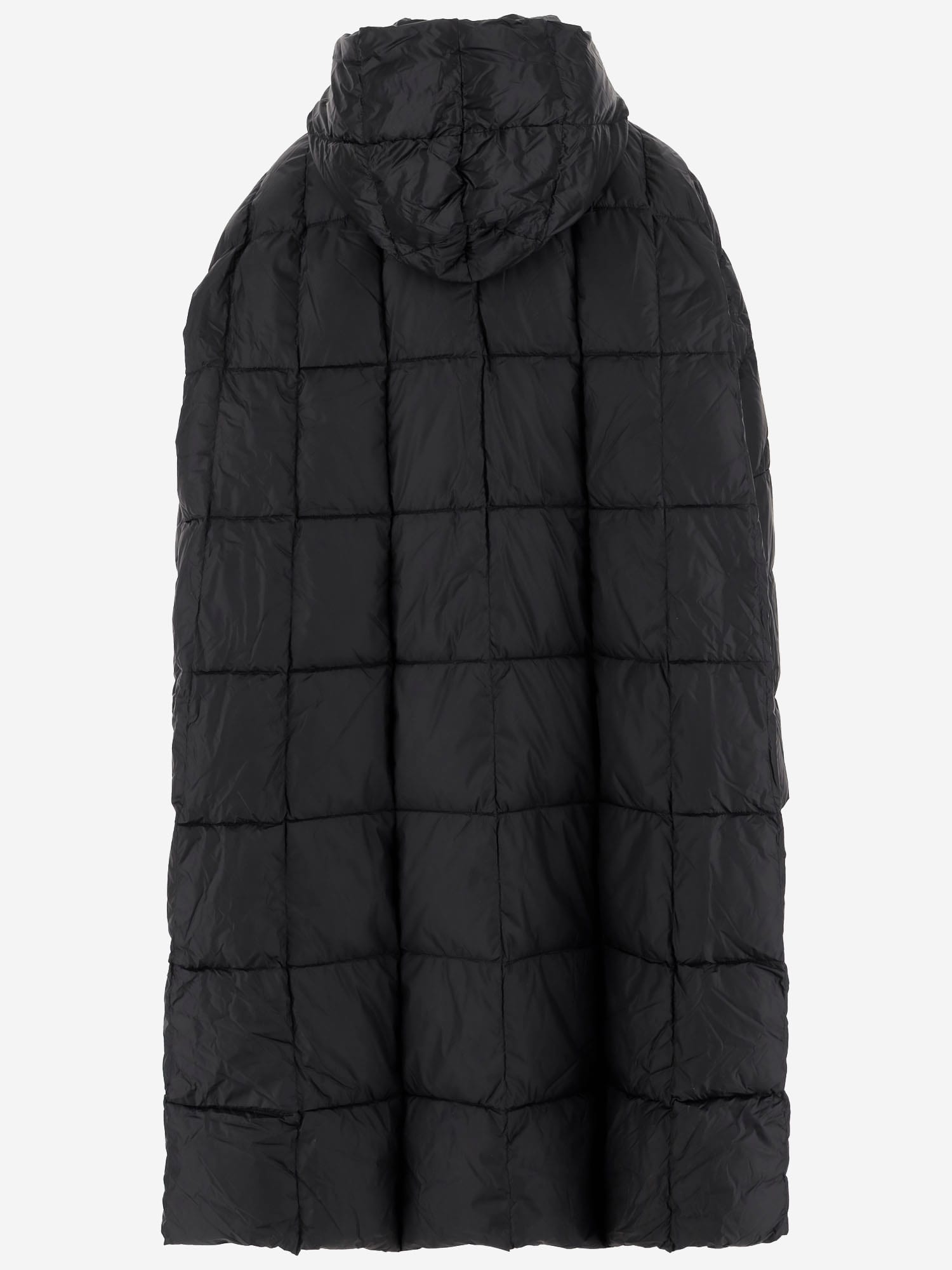 Ienki Ienki Pyramid Leon Long Down Jacket In Black