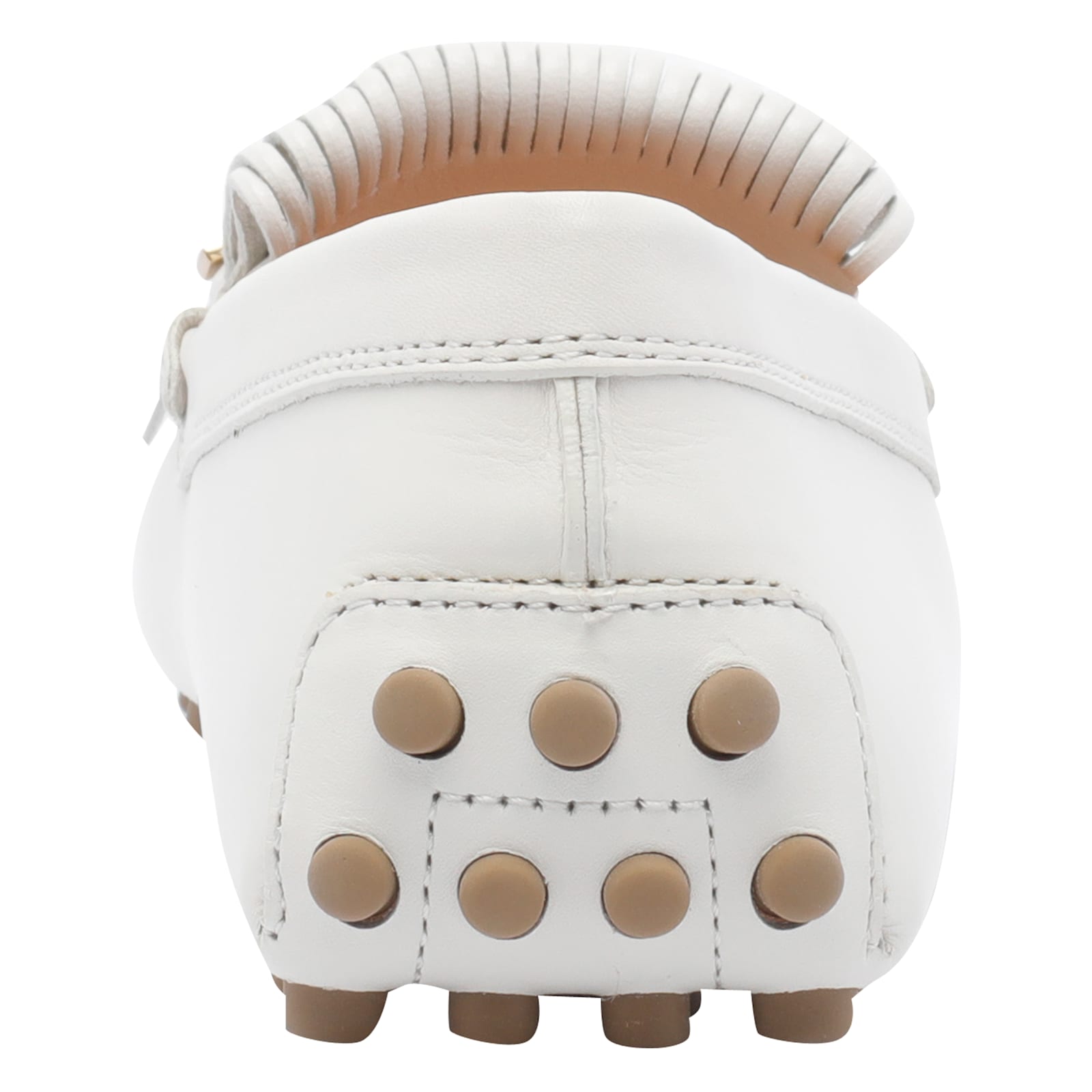 Tod's Gommino Loafers In White