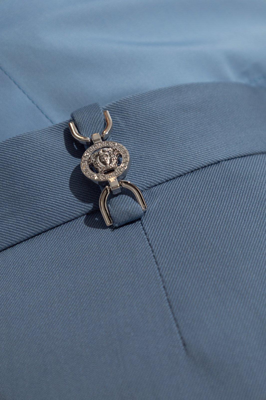 Versace Pressed-crease Tailored Trousers