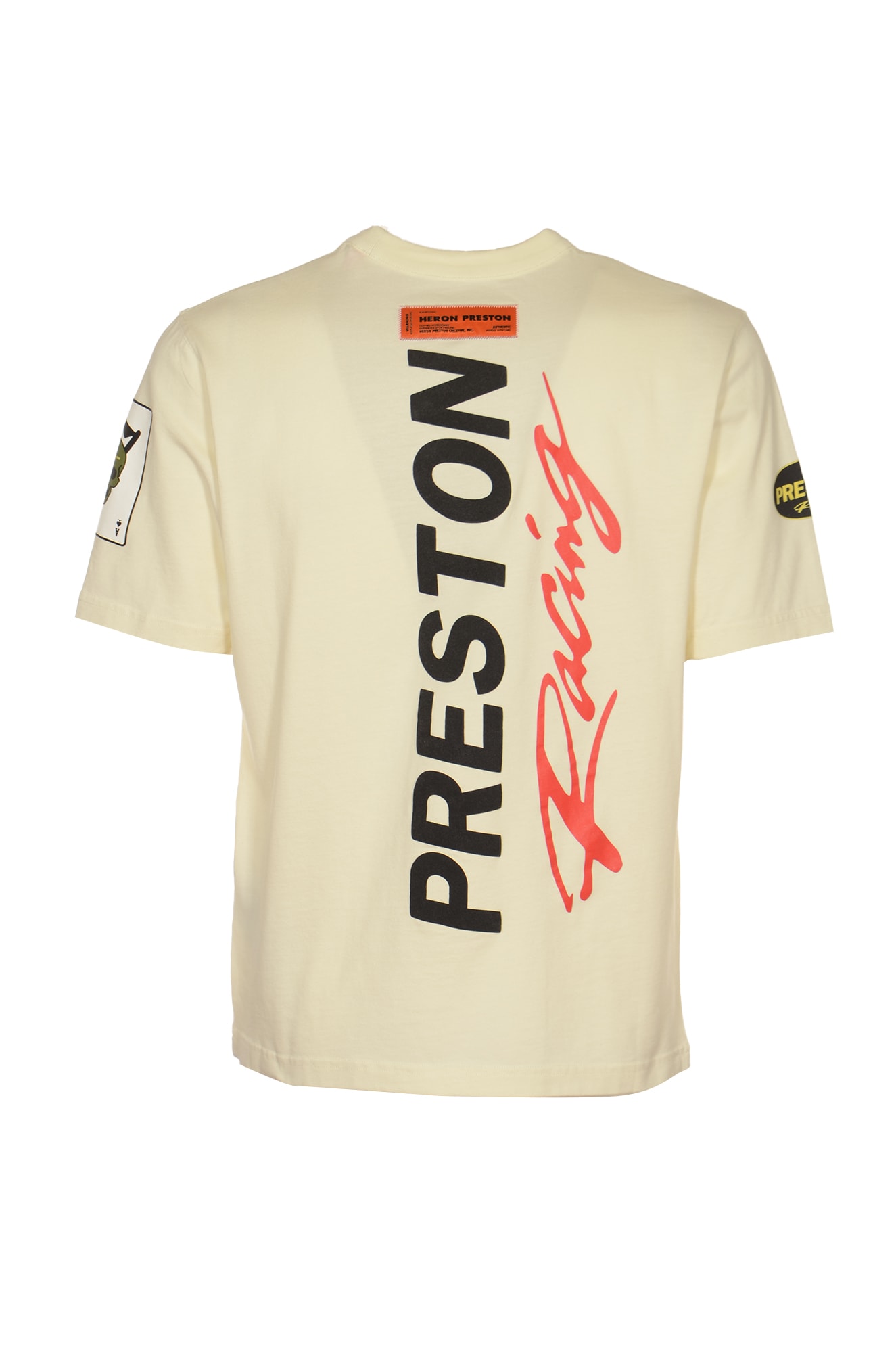 Heron Preston Logo T-shirt In White/black | ModeSens